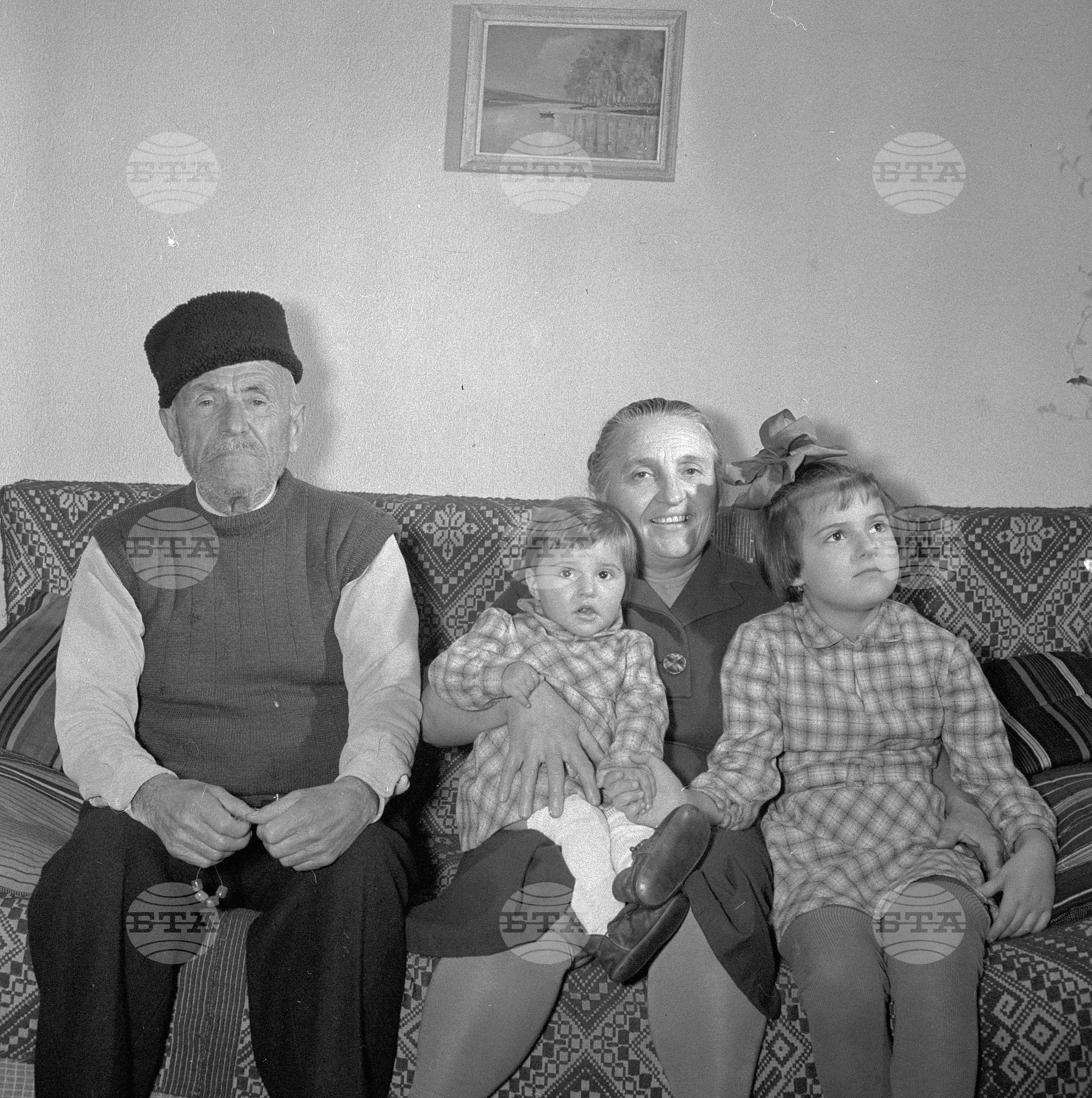Портретни кадри на семейство