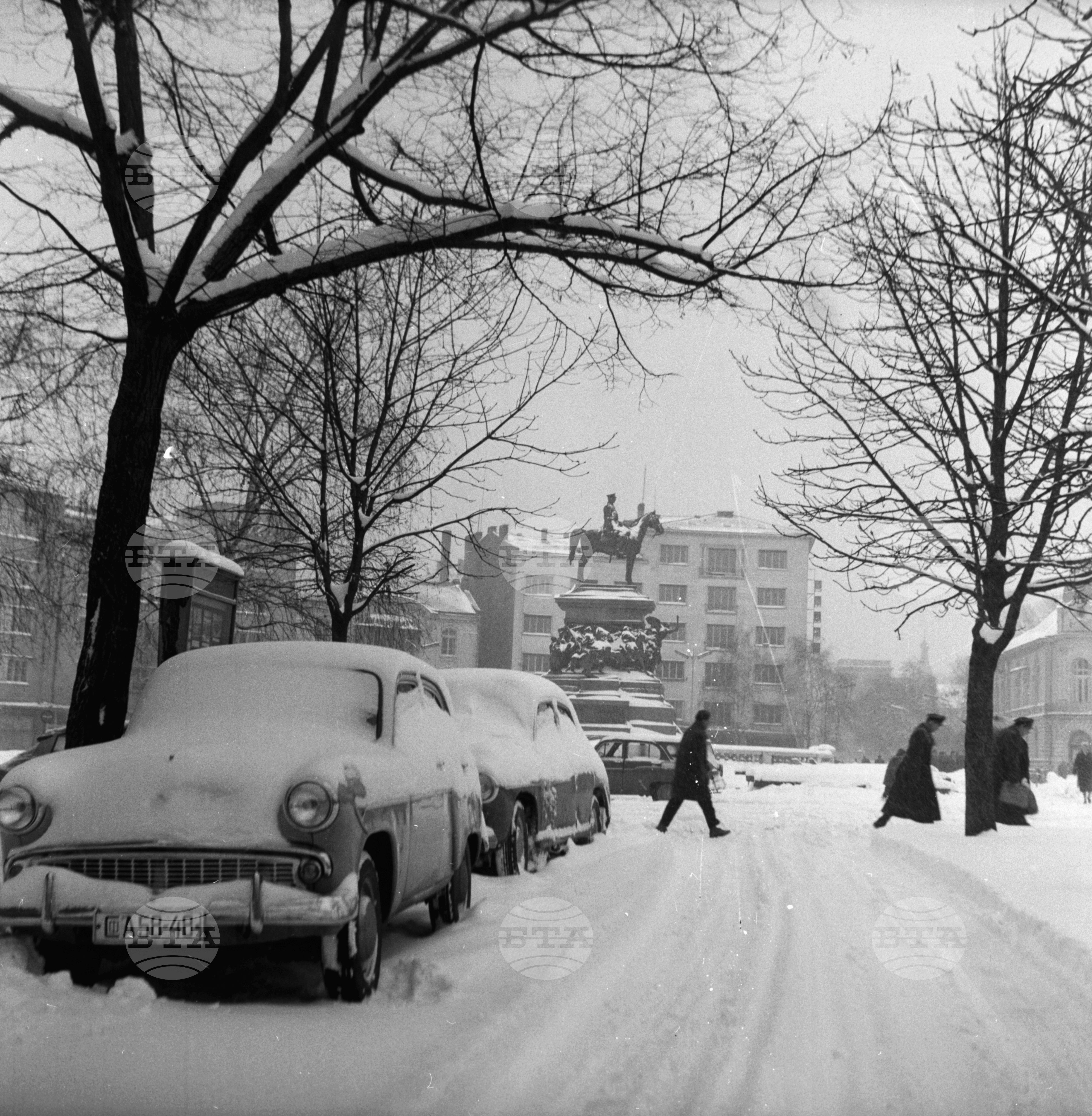 София в прегръдките на зимата - 1962 година