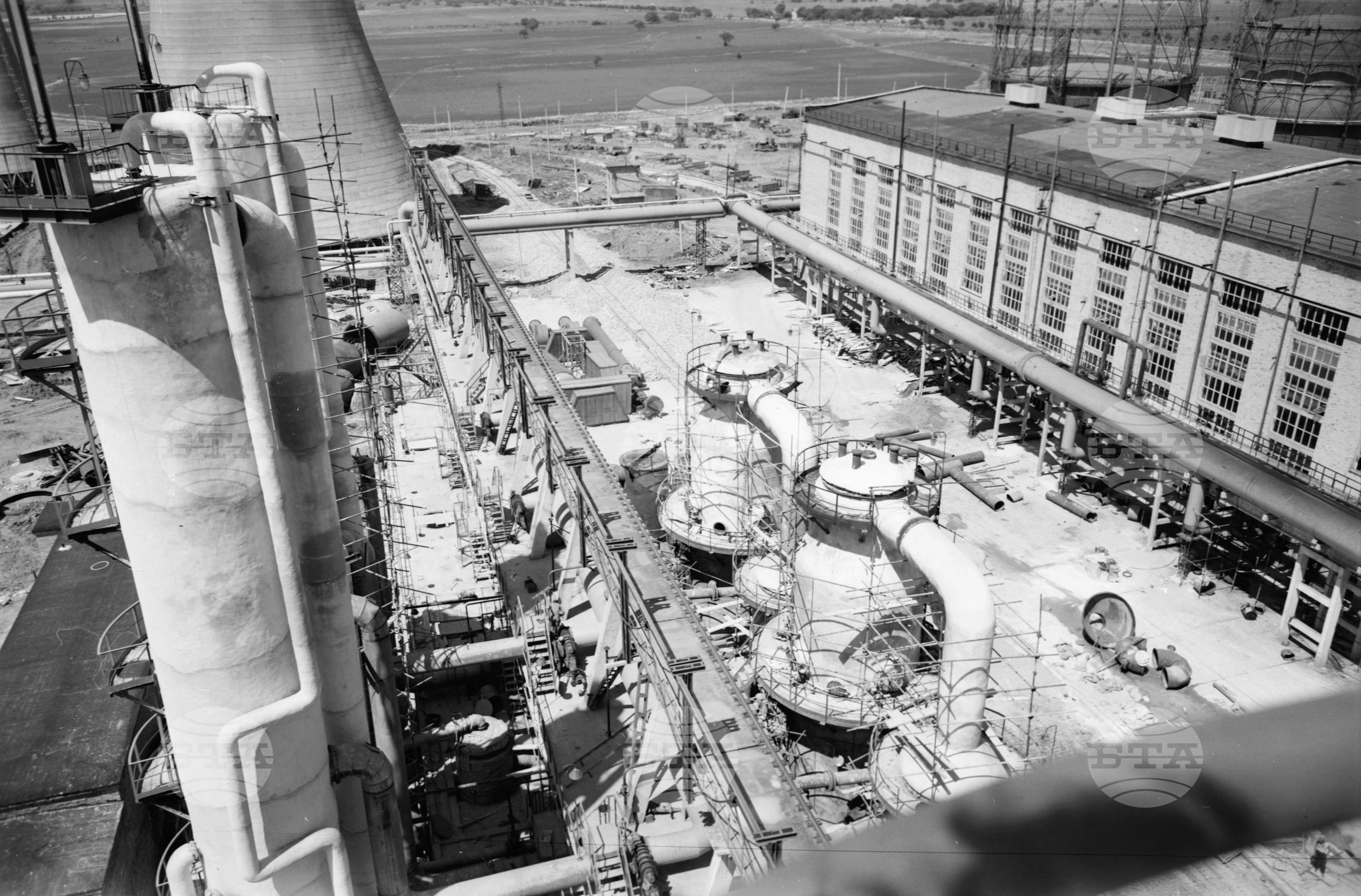 Азотно-торов завод край Стара Загора-1963
