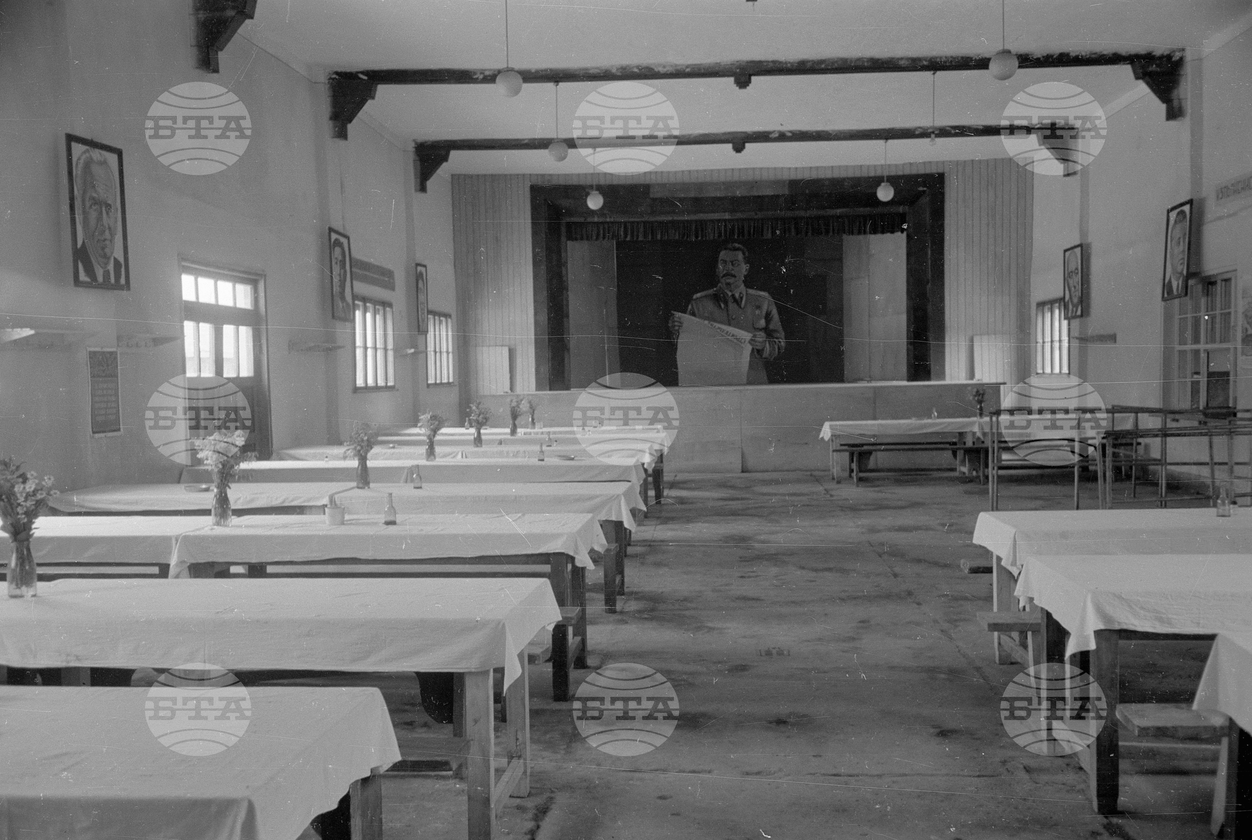 Язовир "Сталин" - снимки от изграждането му през 1952 година