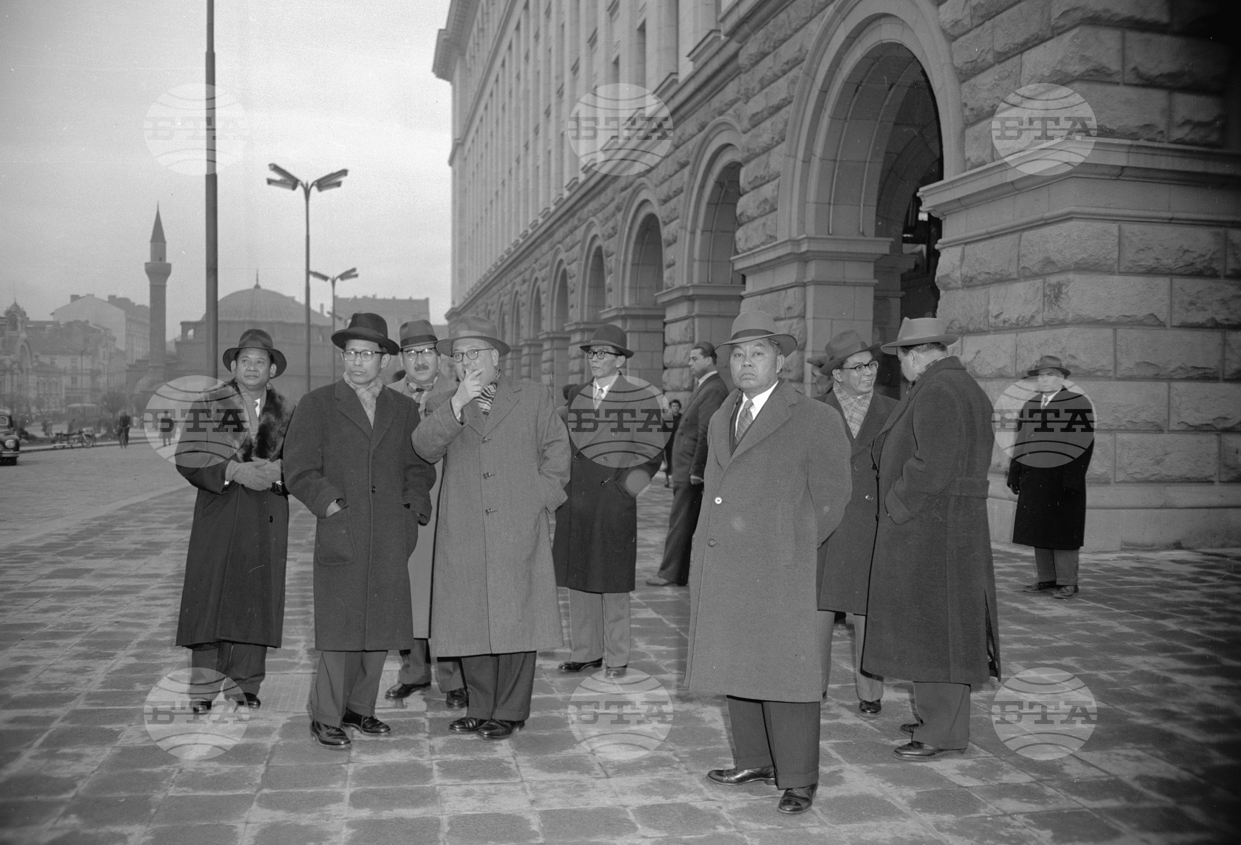 Пребиваването на правителствената делегация на Бирманския съюз