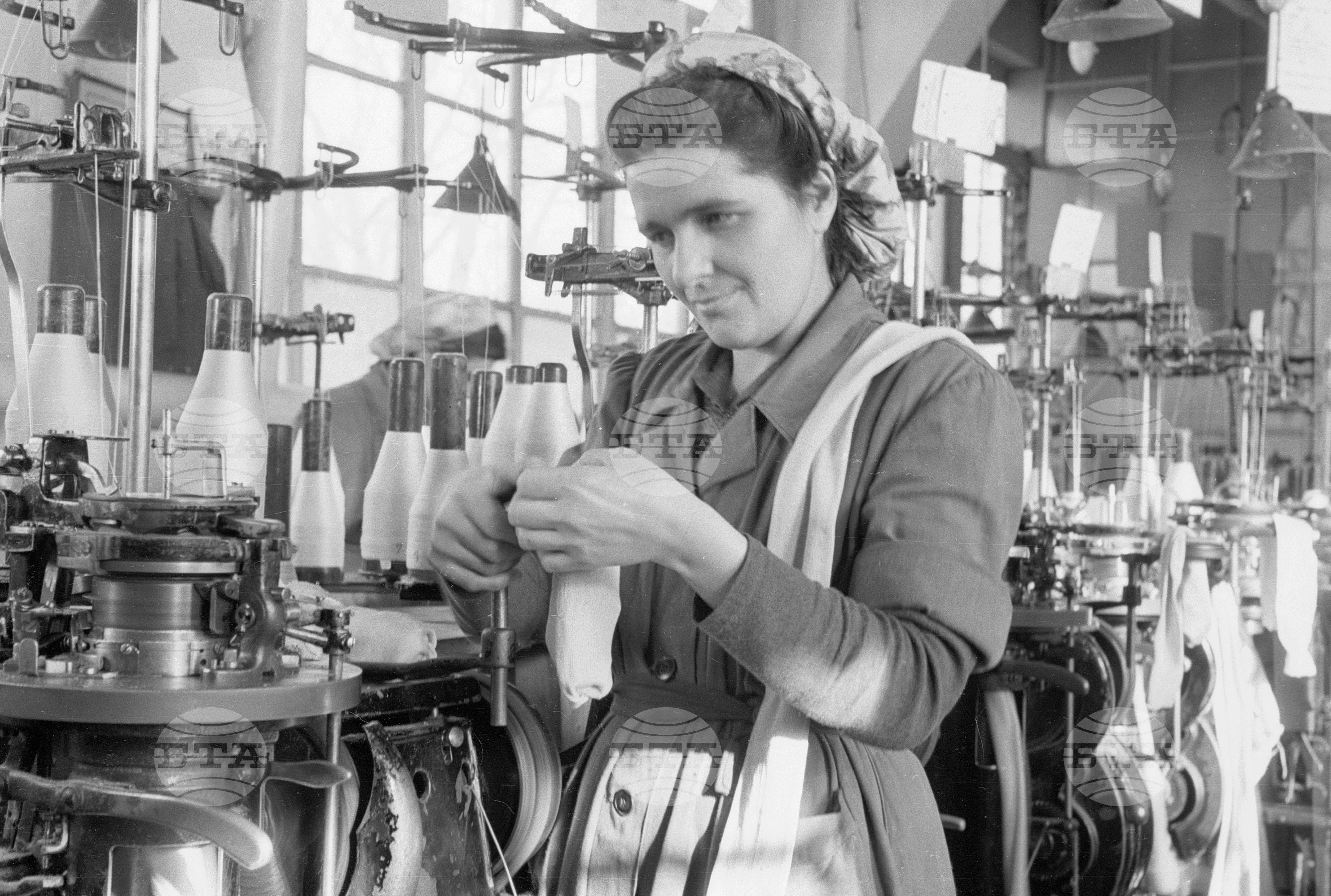 Чорапна фабрика "Йорданка Чанкова" в София - 1956 година