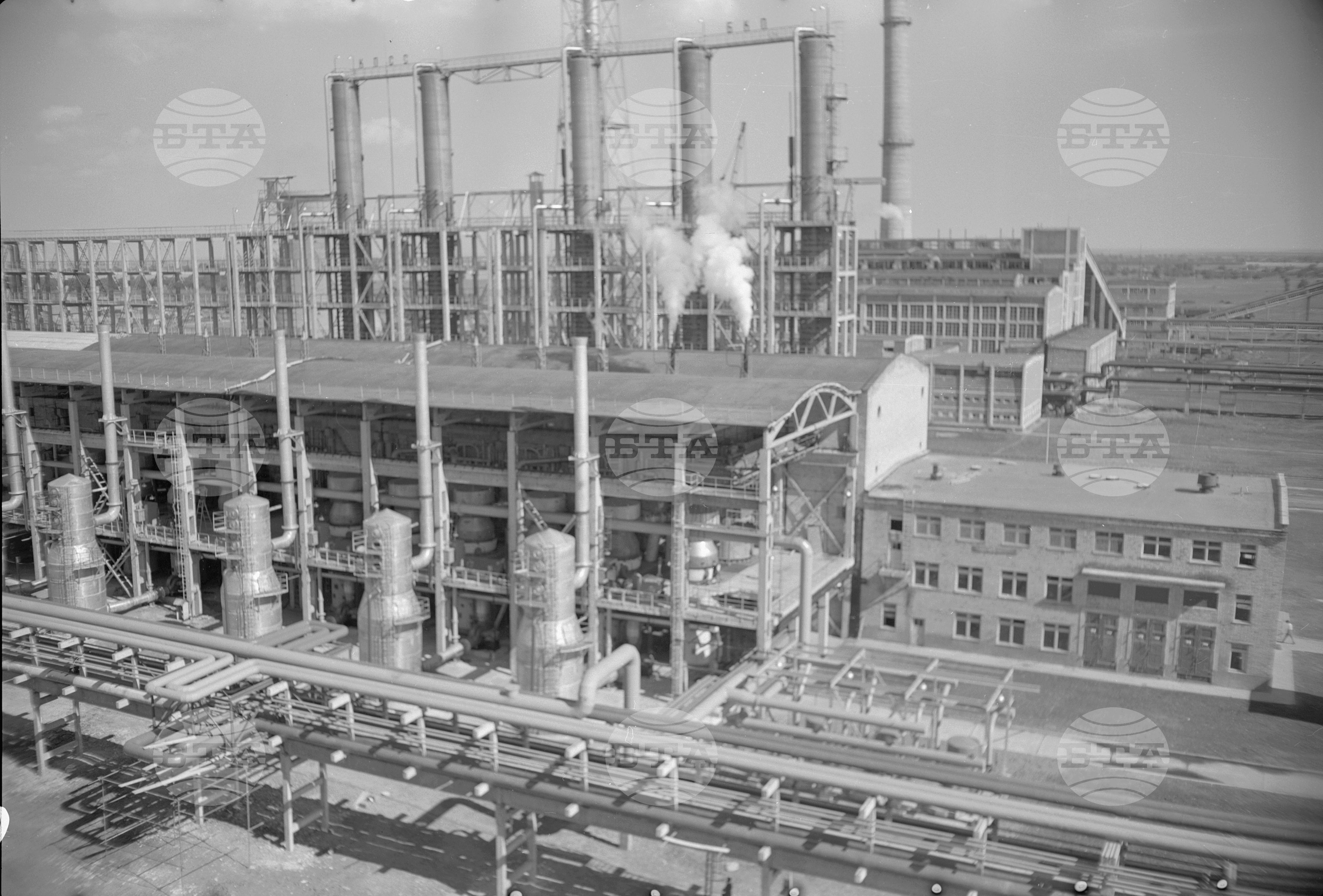 Азотно-торовият завод край Стара Загора