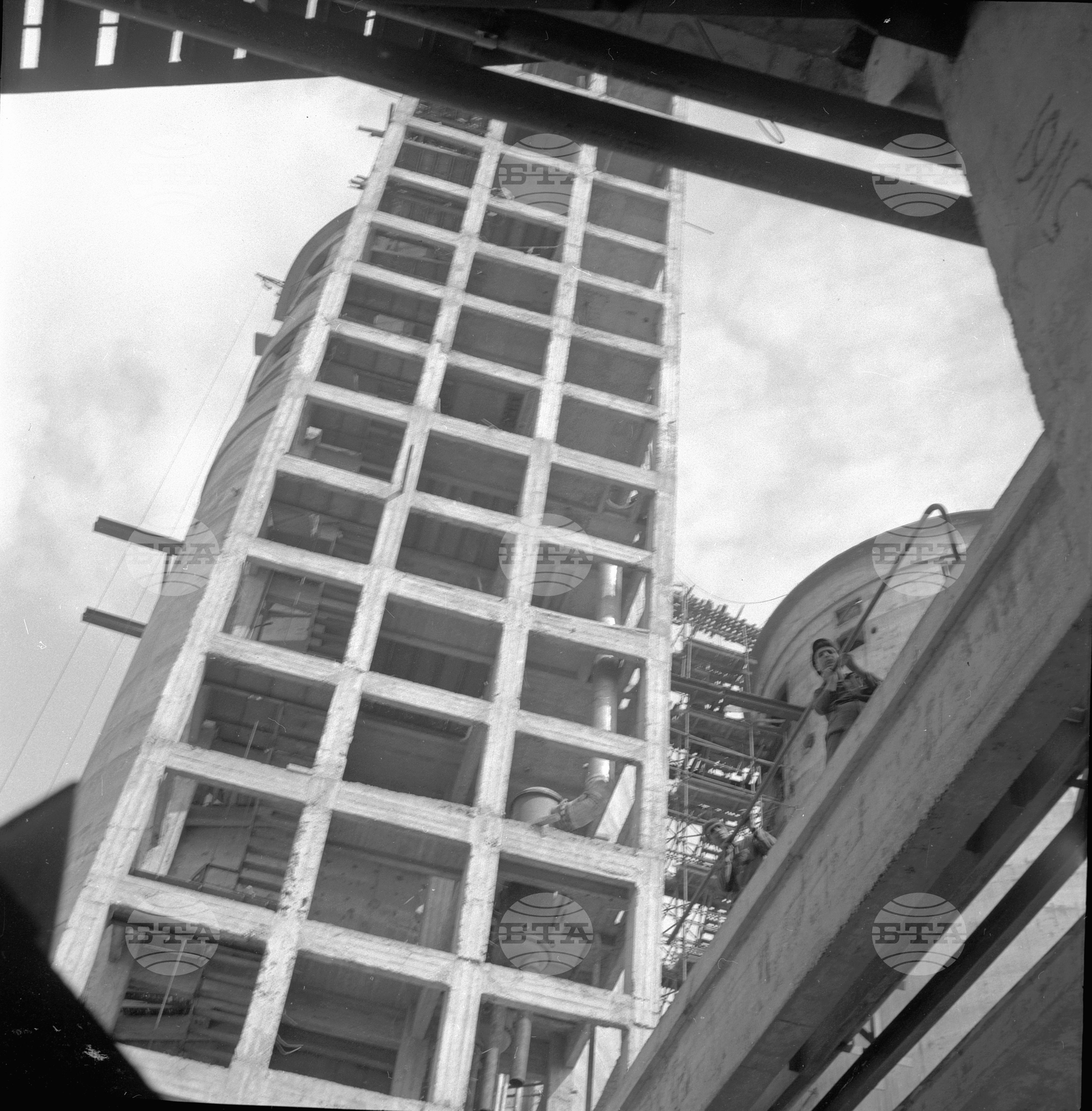 На строежа на Азотно-торовия завод край Стара Загора 1962г. част 7