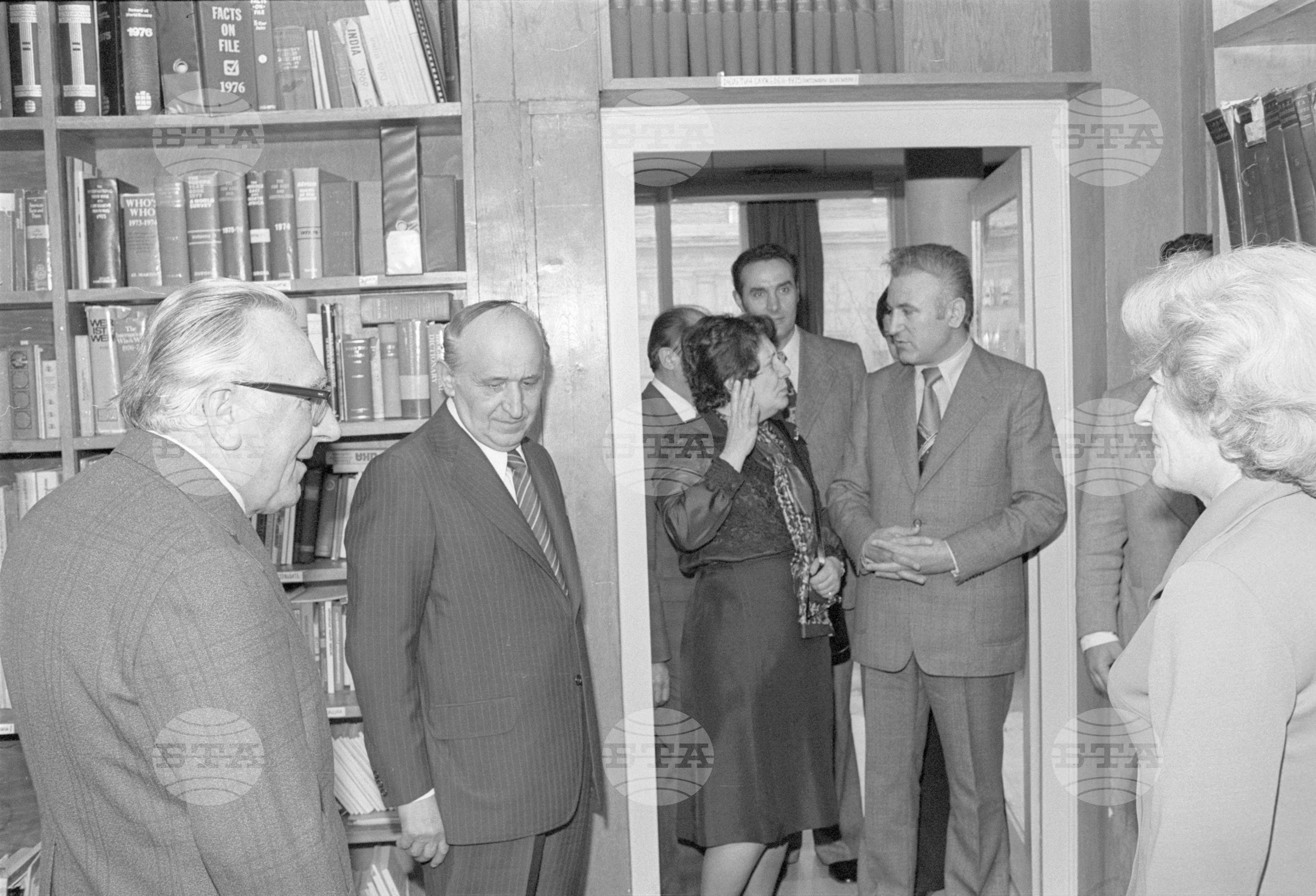 Тодор Живков взе участие в тържественото честване на 80-годишнината от основаването на БТА