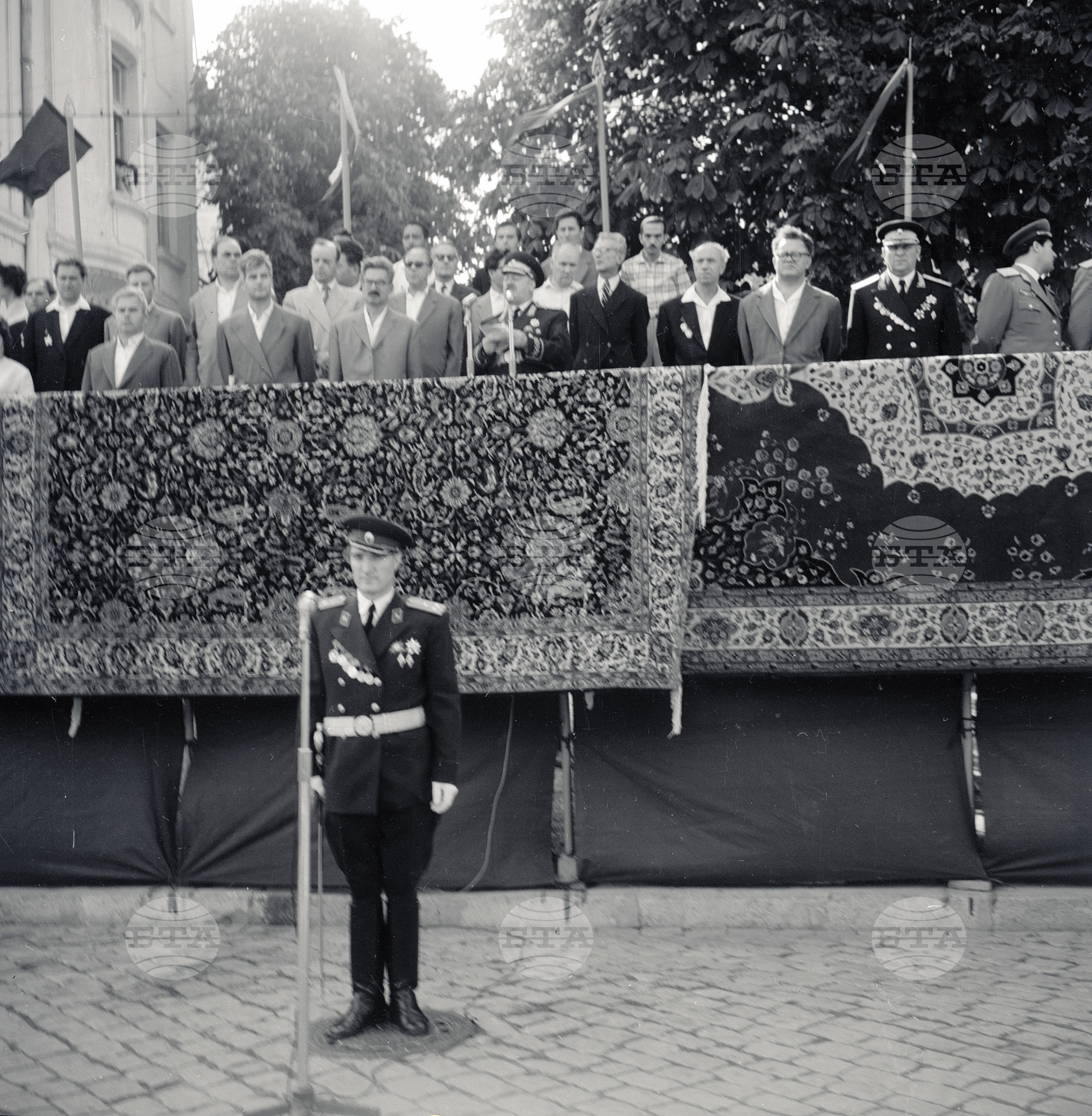 Величествената манифестация на трудещите се в Пловдив, по повод деня на свободата 9-ти септември