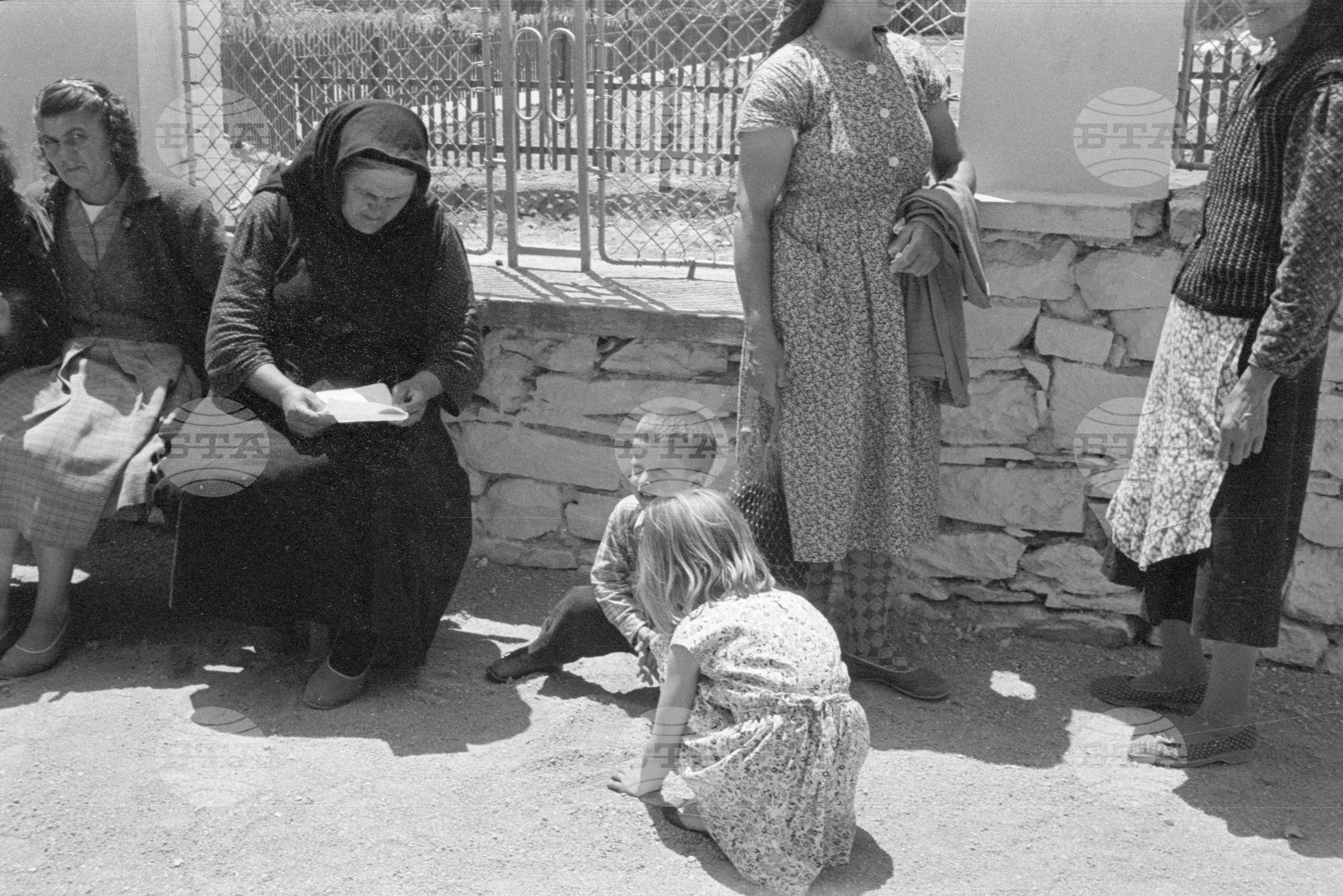 В почивната станция на трудещите се селяни в град Велинград