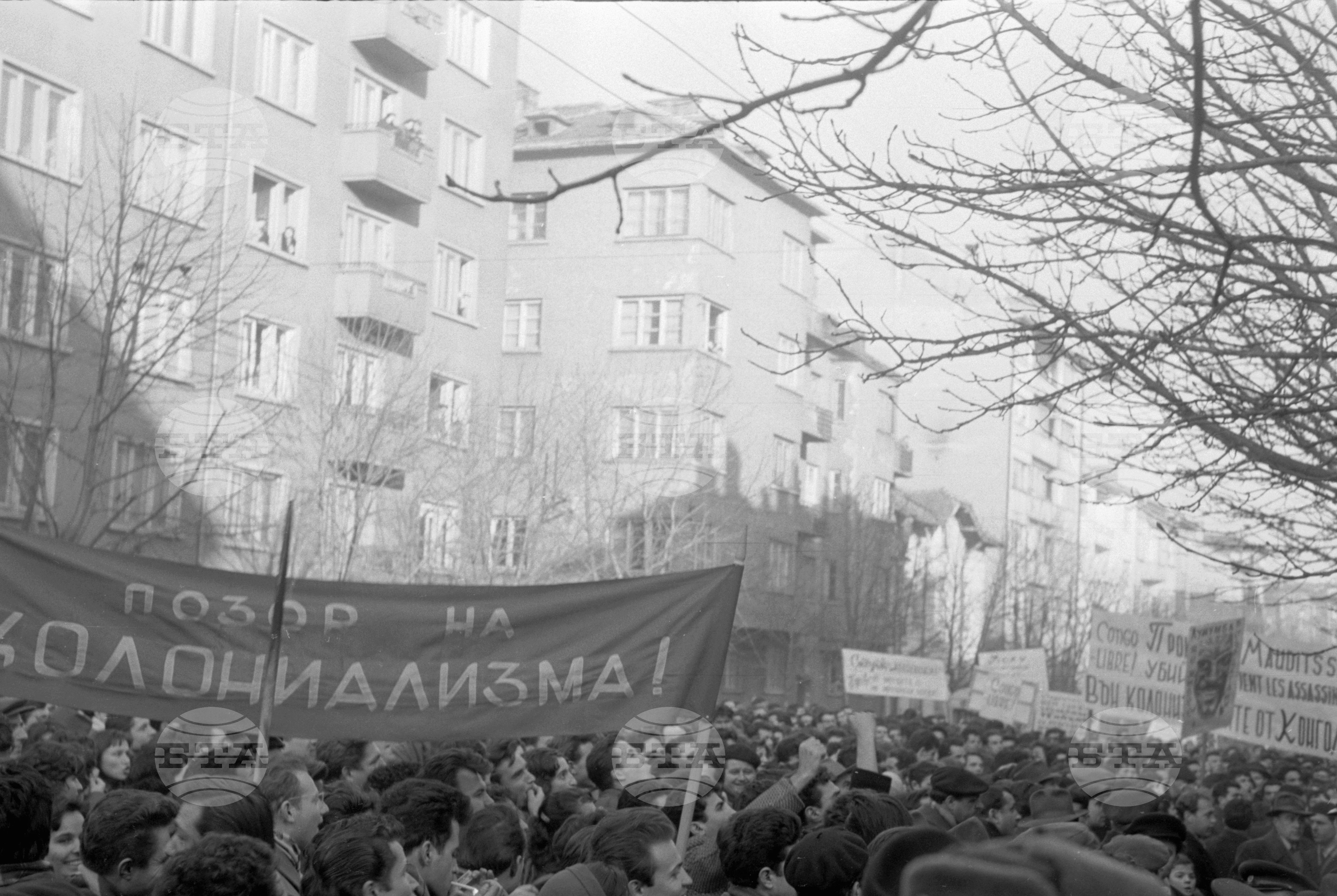 Внушителна протестна демонстрация на студентите от Софийски университет