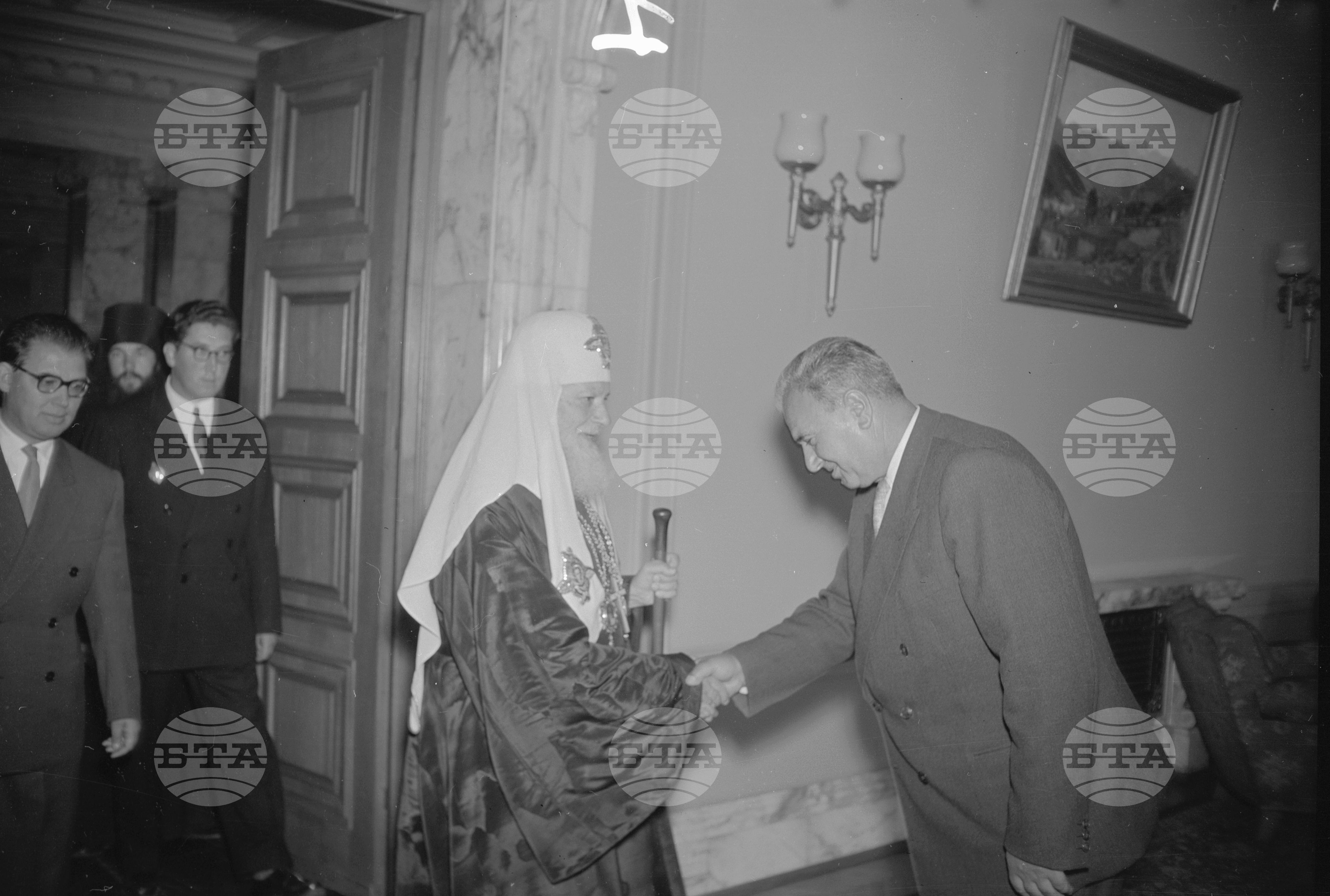 Патриарх Алекси на посещение в Министерския съвет