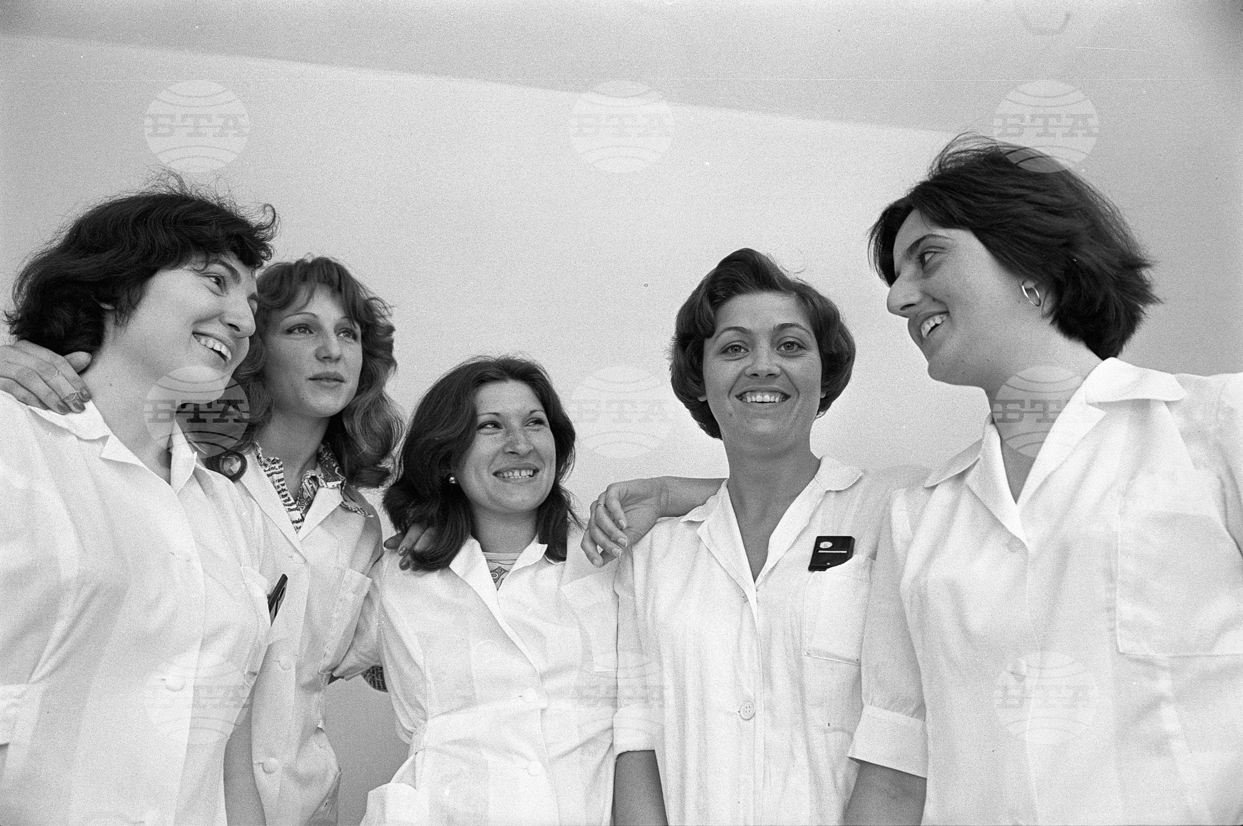 Участници в 11 Световен младежки фестивал в Куба през 1978