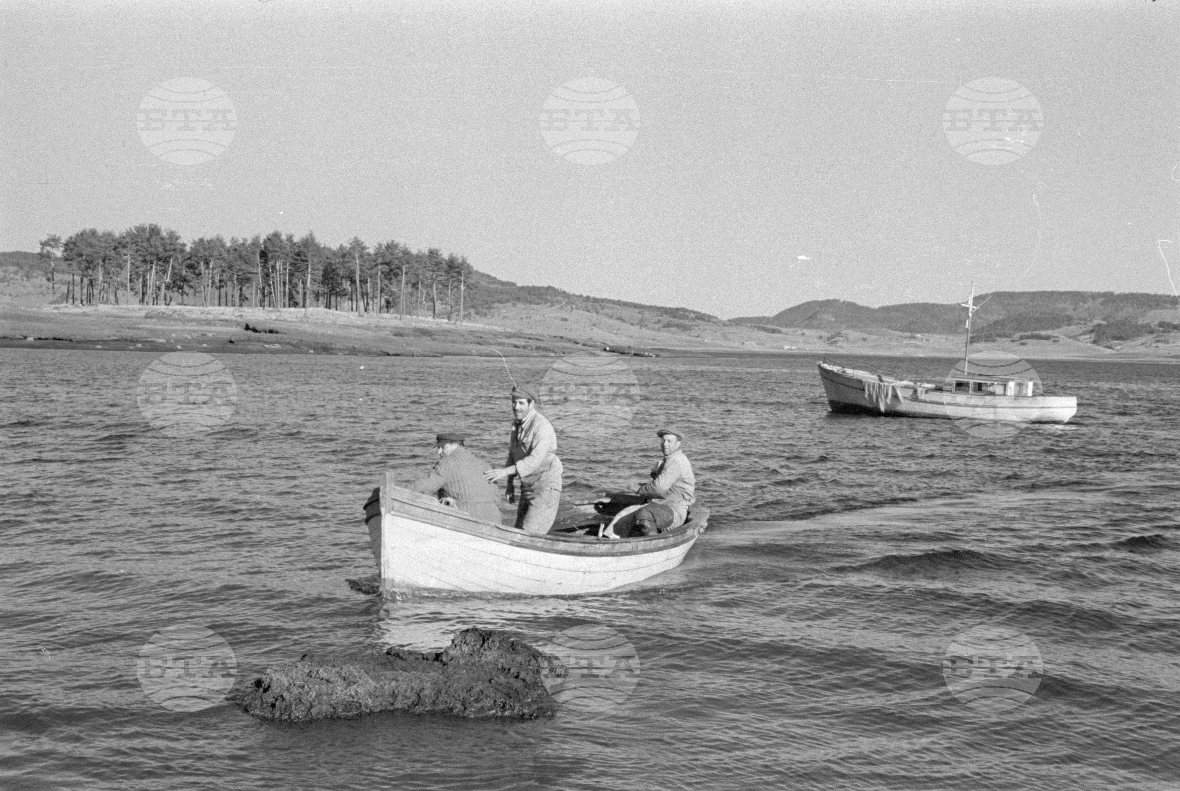 Край язовир "Батак" - 1963 година