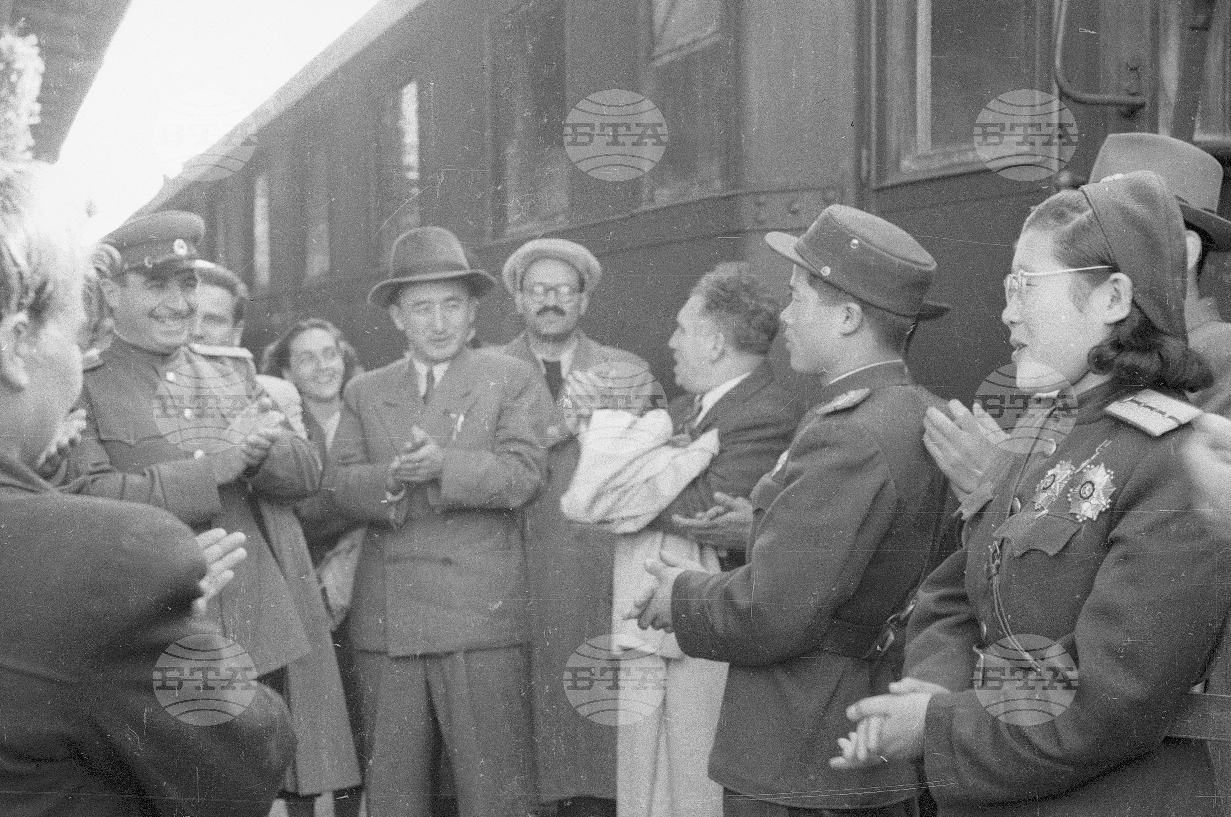 Корейски ансамбъл в Пловдив, 1951