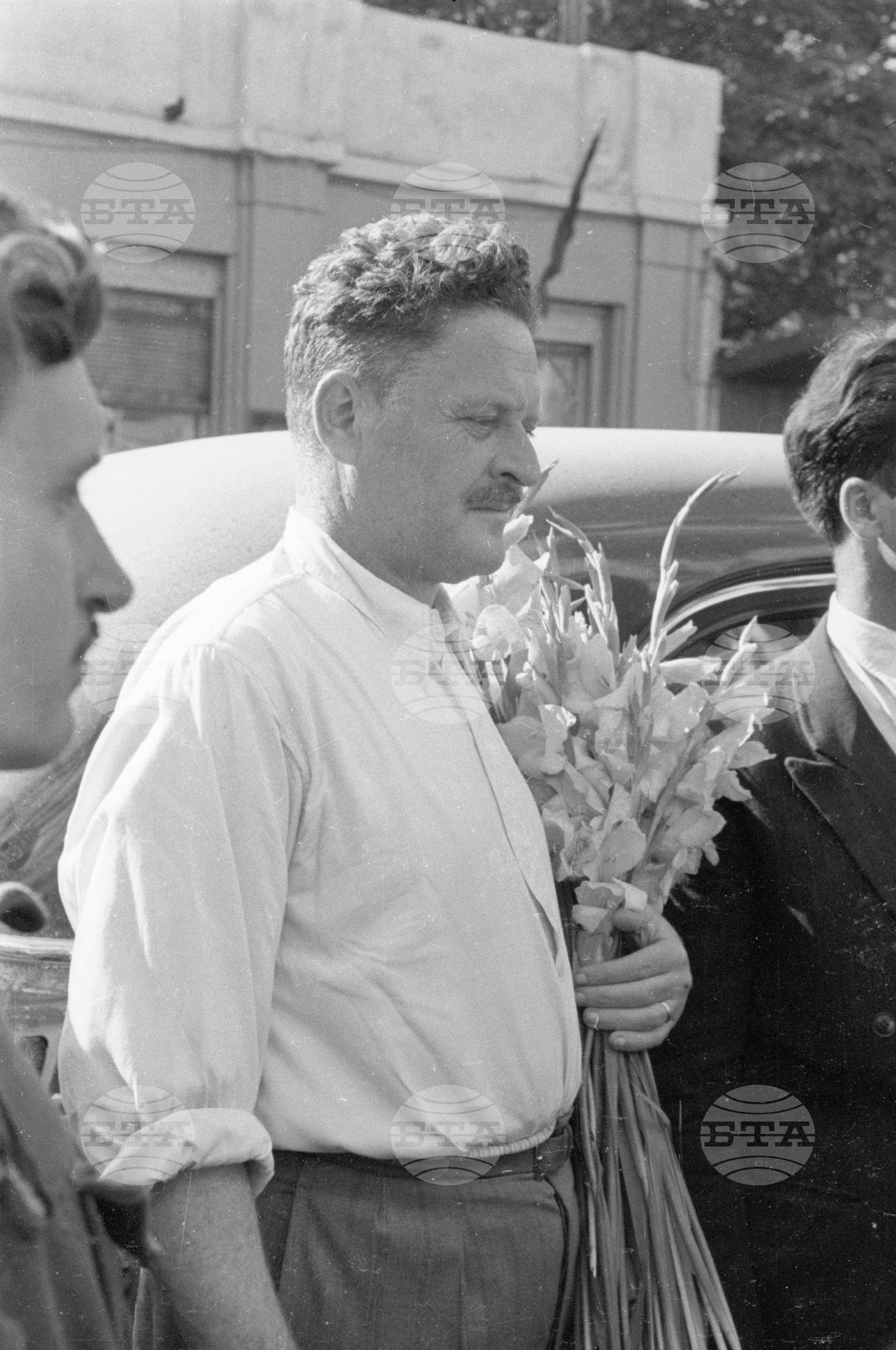 Назъм Хикмет в Пловдив през 1951 година