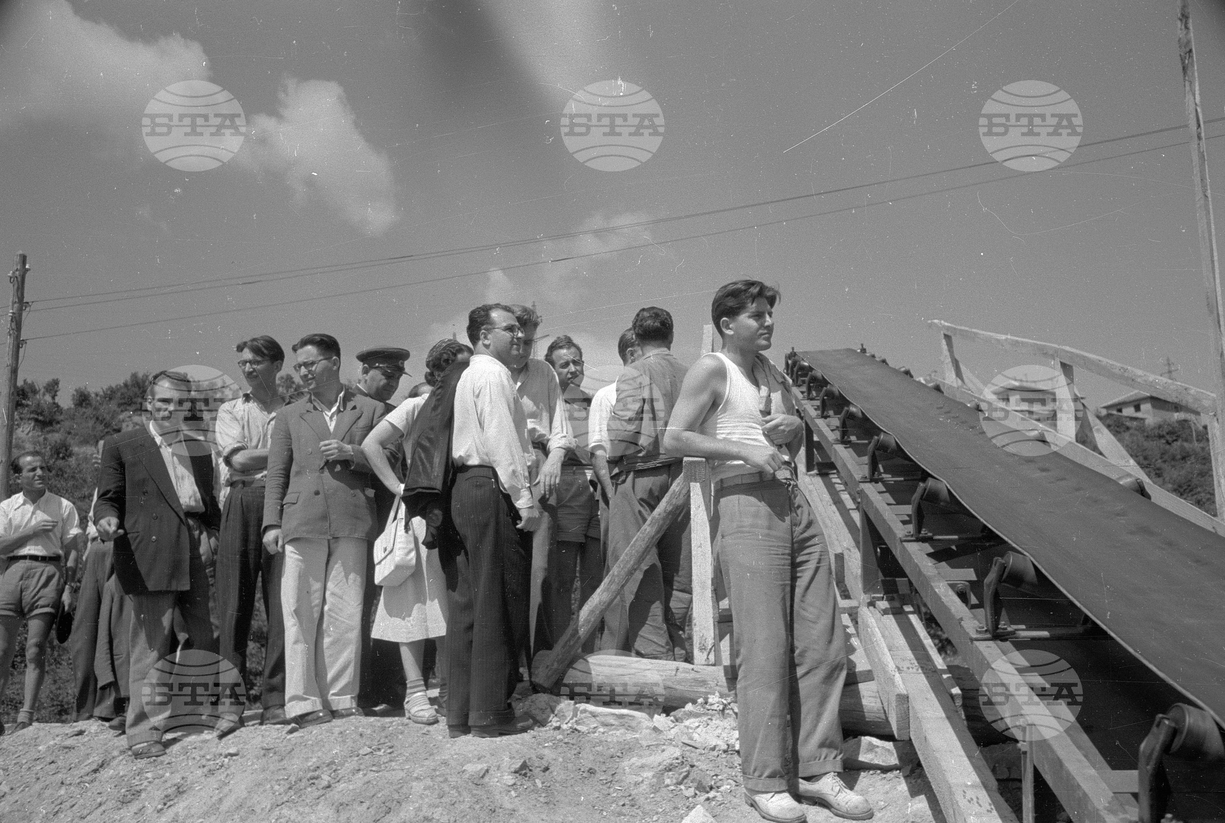 Язовир "Сталин" - снимки от изграждането му през 1952 година
