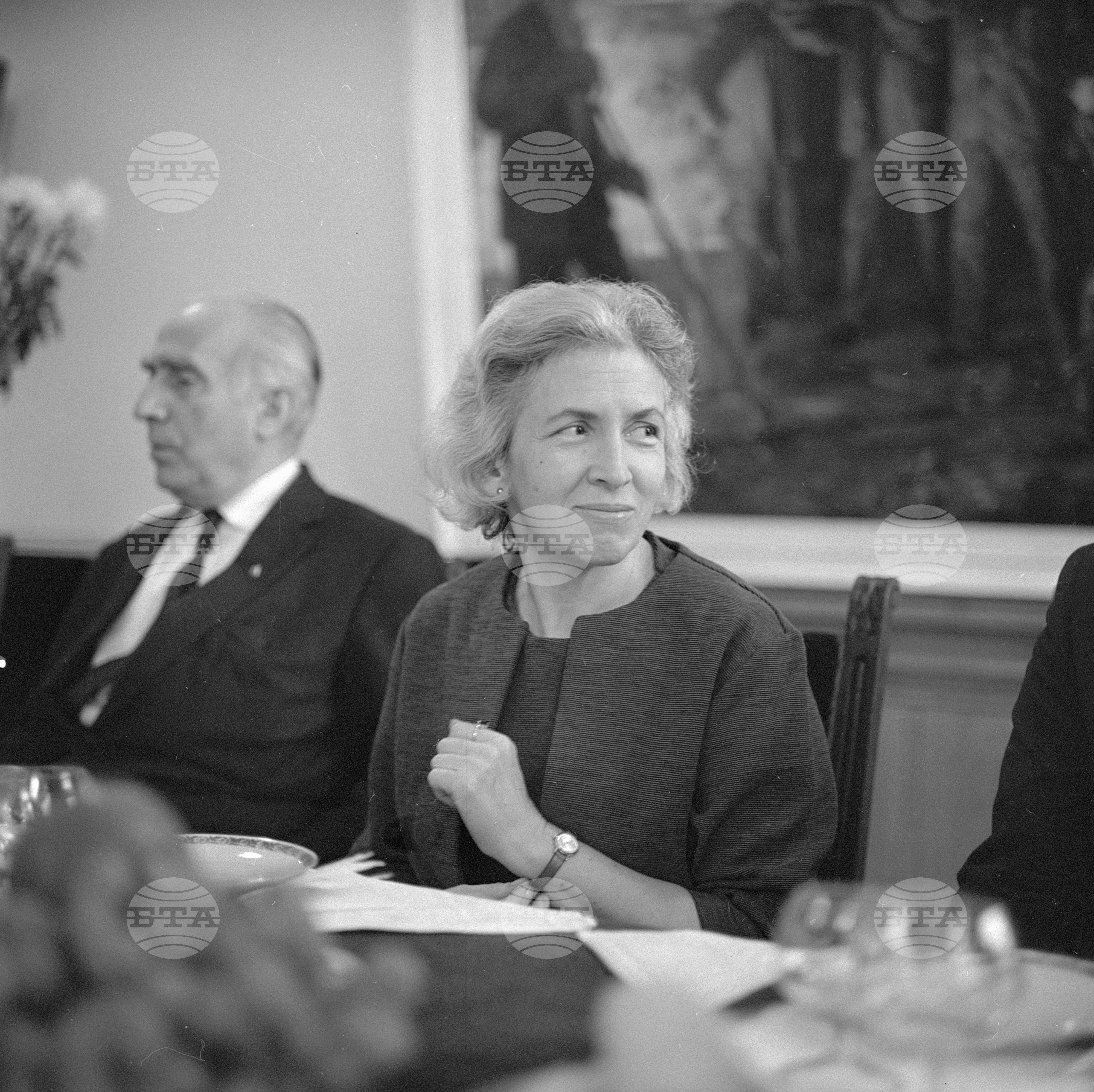Олга Улянова, научен сътрудник в Московският университет, внучка на Владимир Ленин, гостува в България