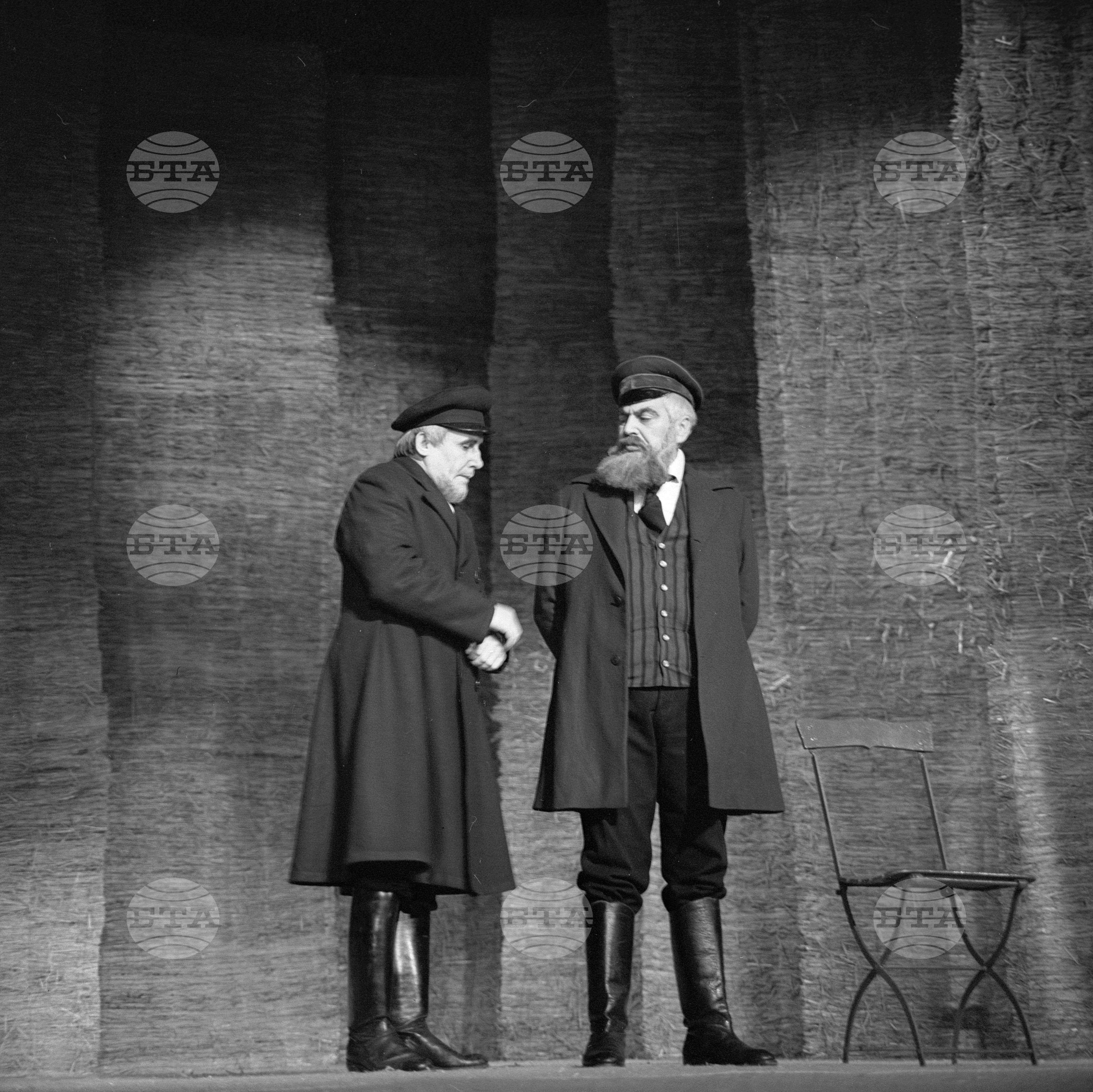 Пиесата "Варвари", най-новата постановка на Младежкия театър - 1970 година