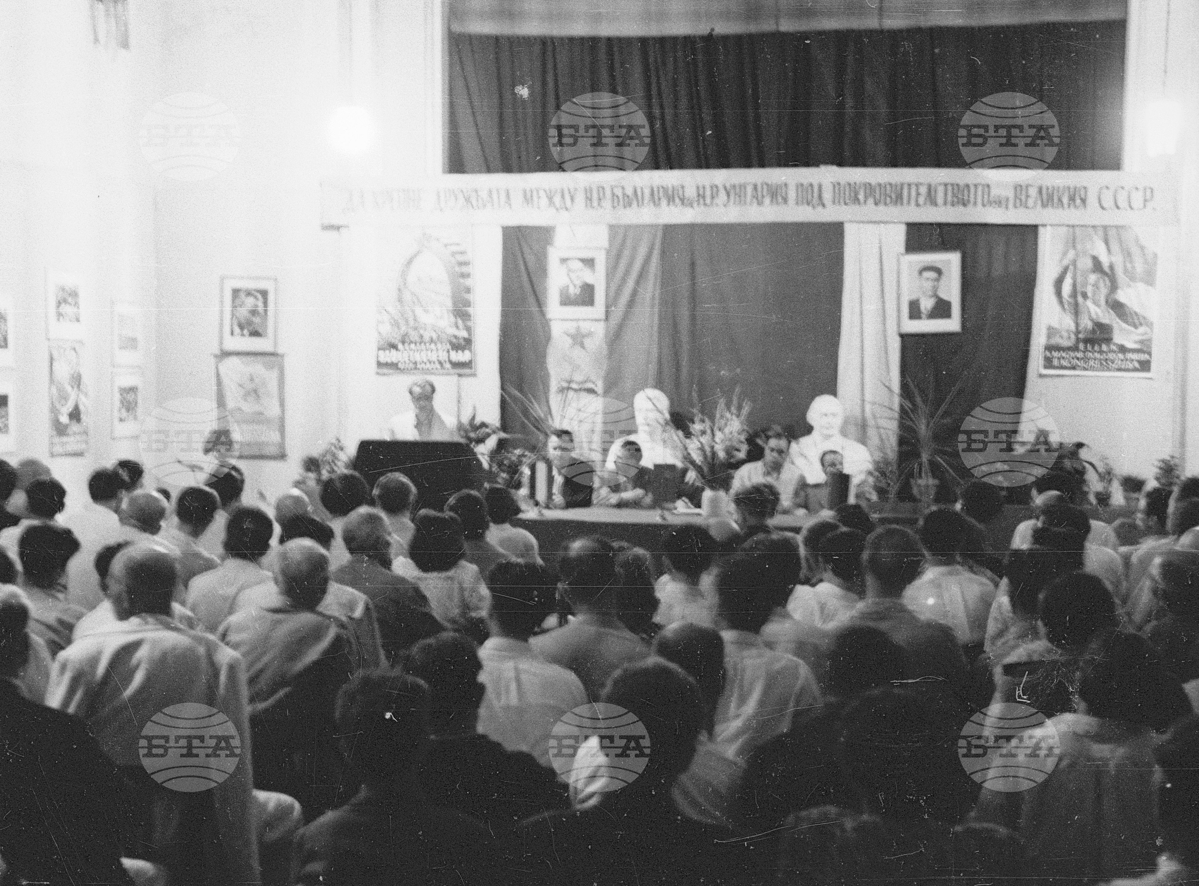 Обсъждане на унгарския плакат, 1951