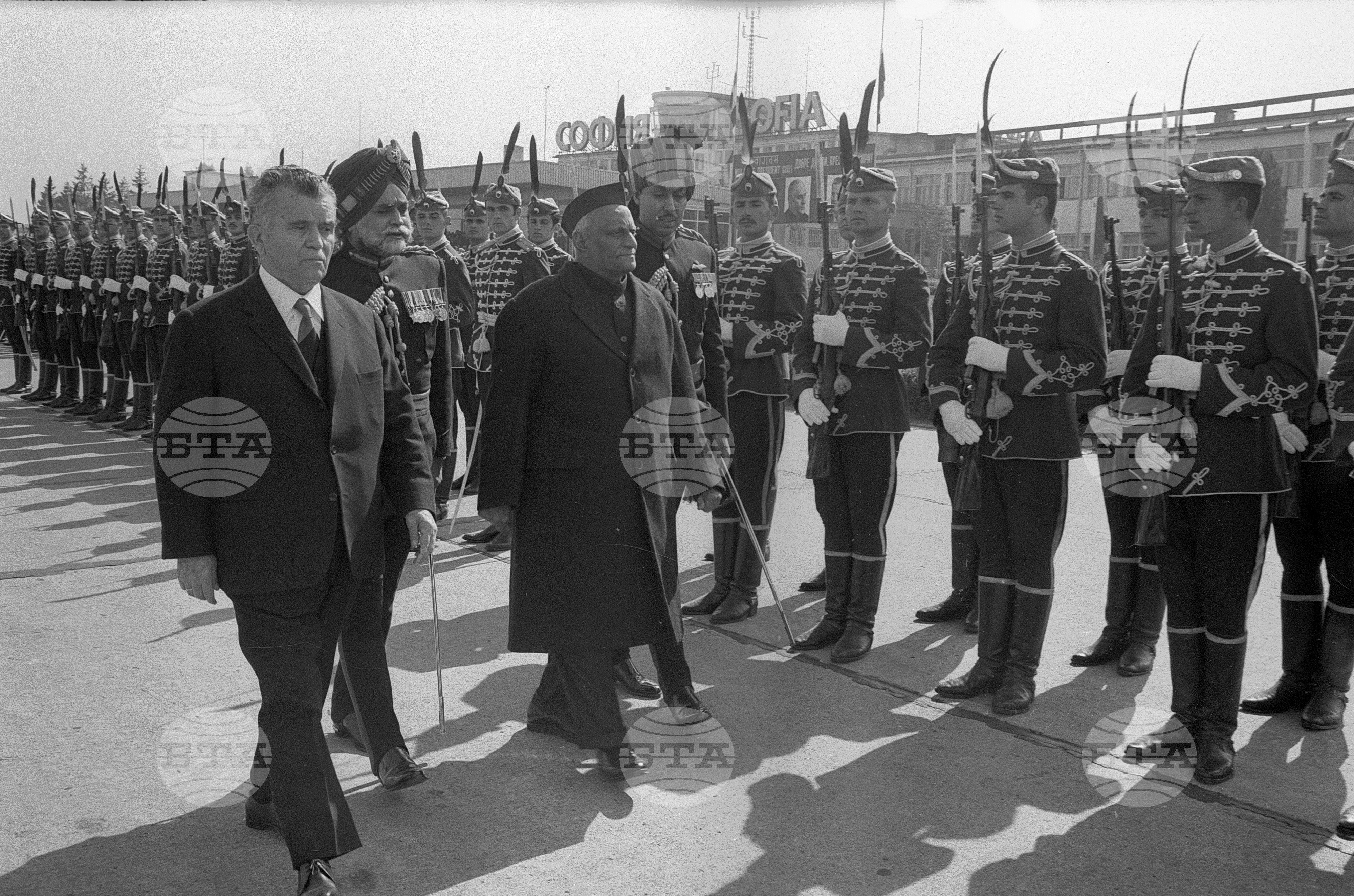Индийският президент Варахагири Венката Гири на посещение в България - част 1