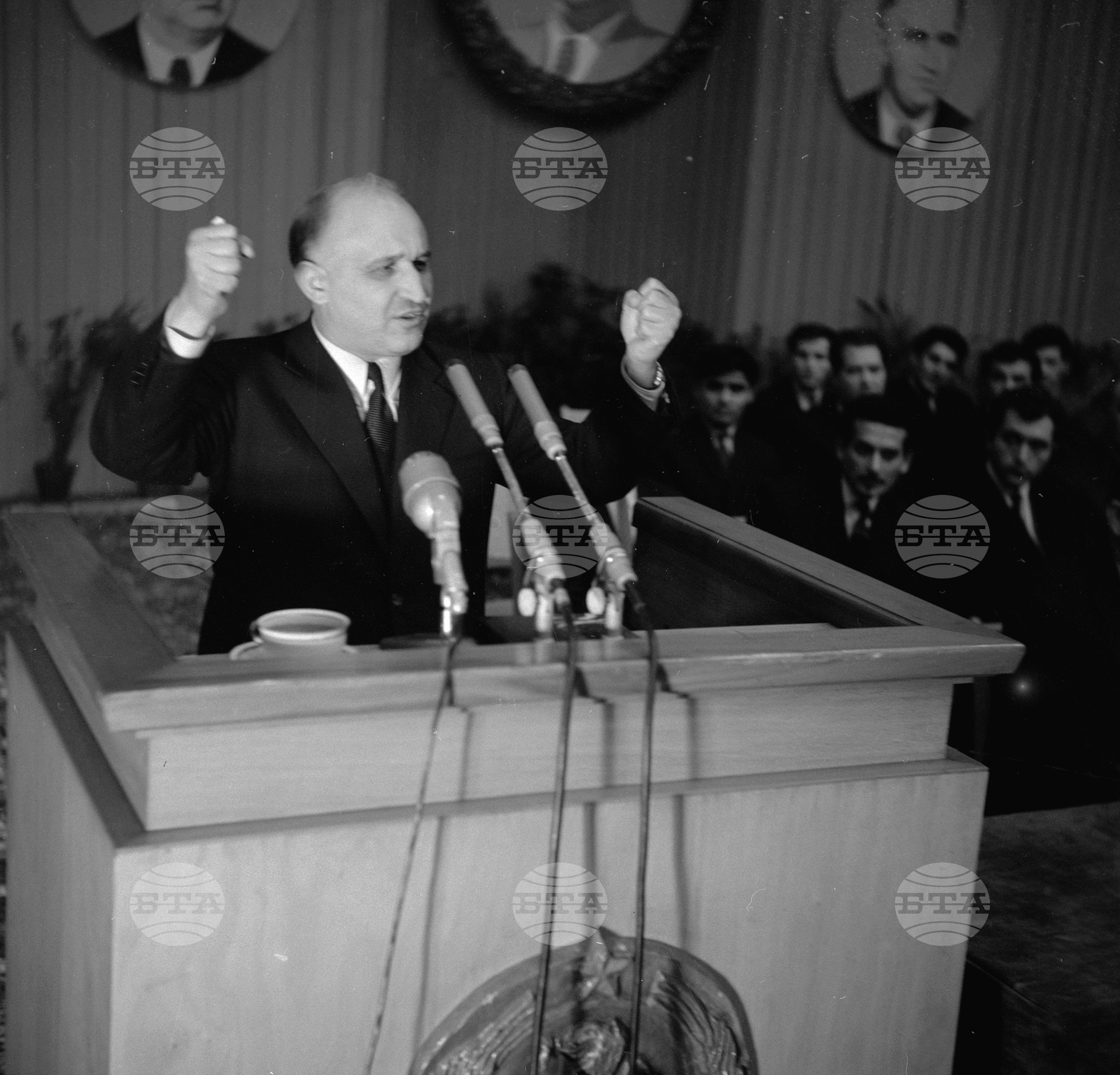 Тържествено събрание в София по случай празника на студентската младеж 1962 година