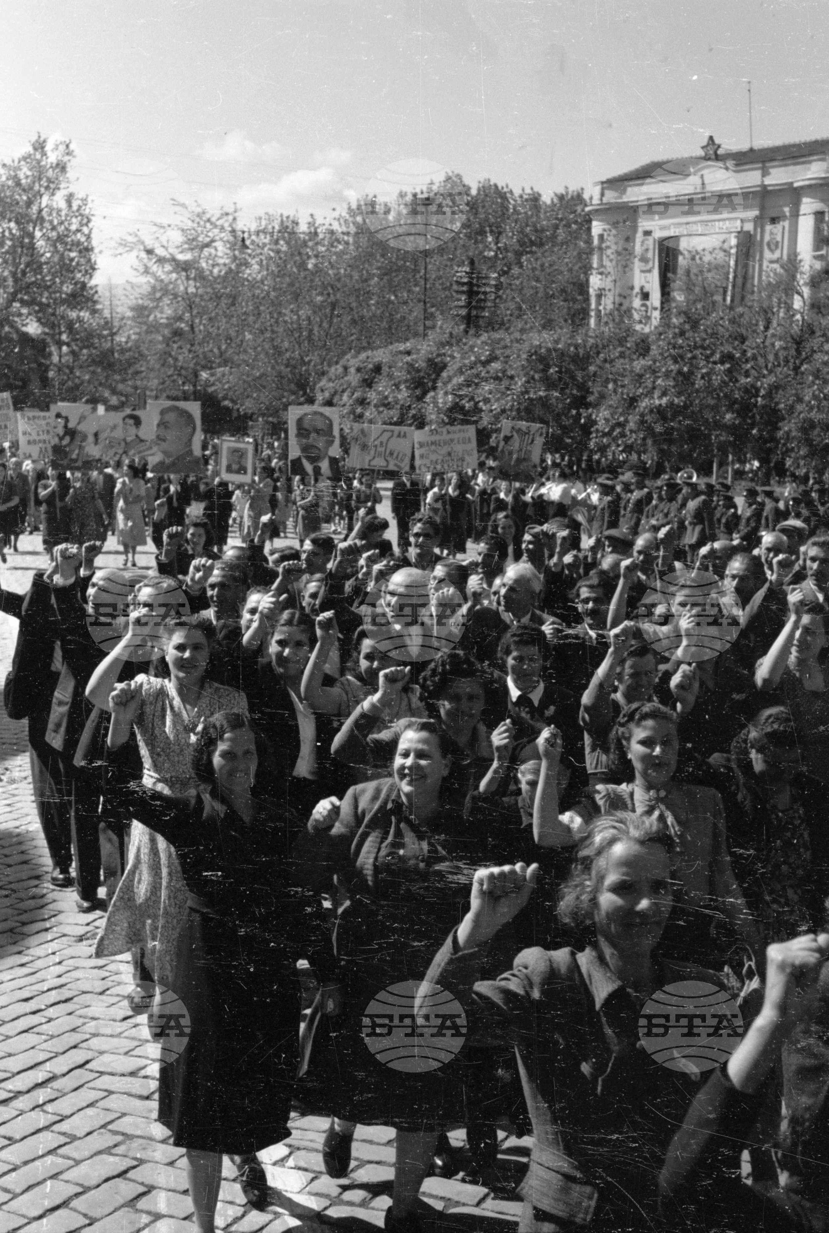 Първомайска манифестация в Пловдив - част 3