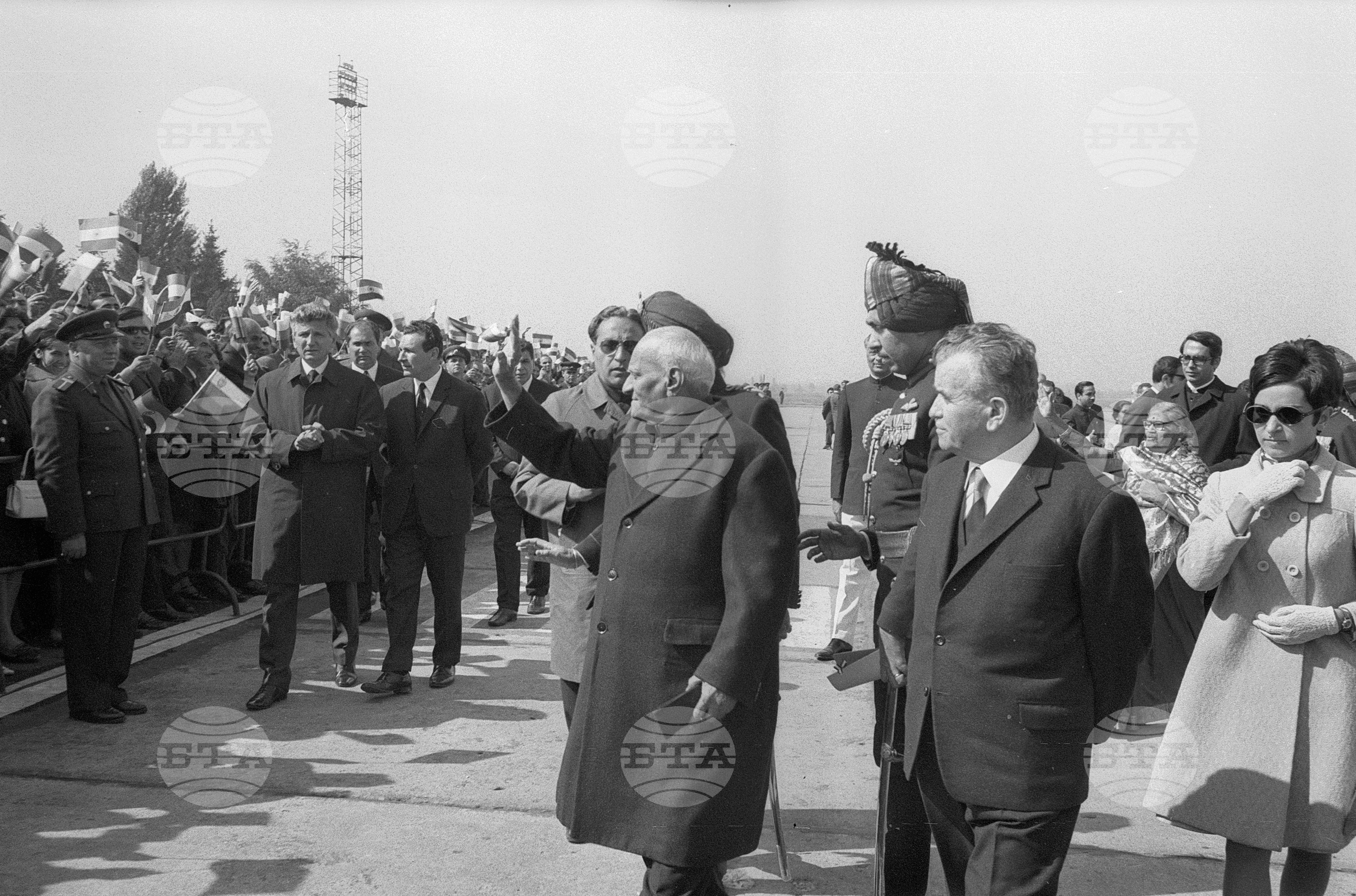Индийският президент Варахагири Венката Гири на посещение в България - част 1