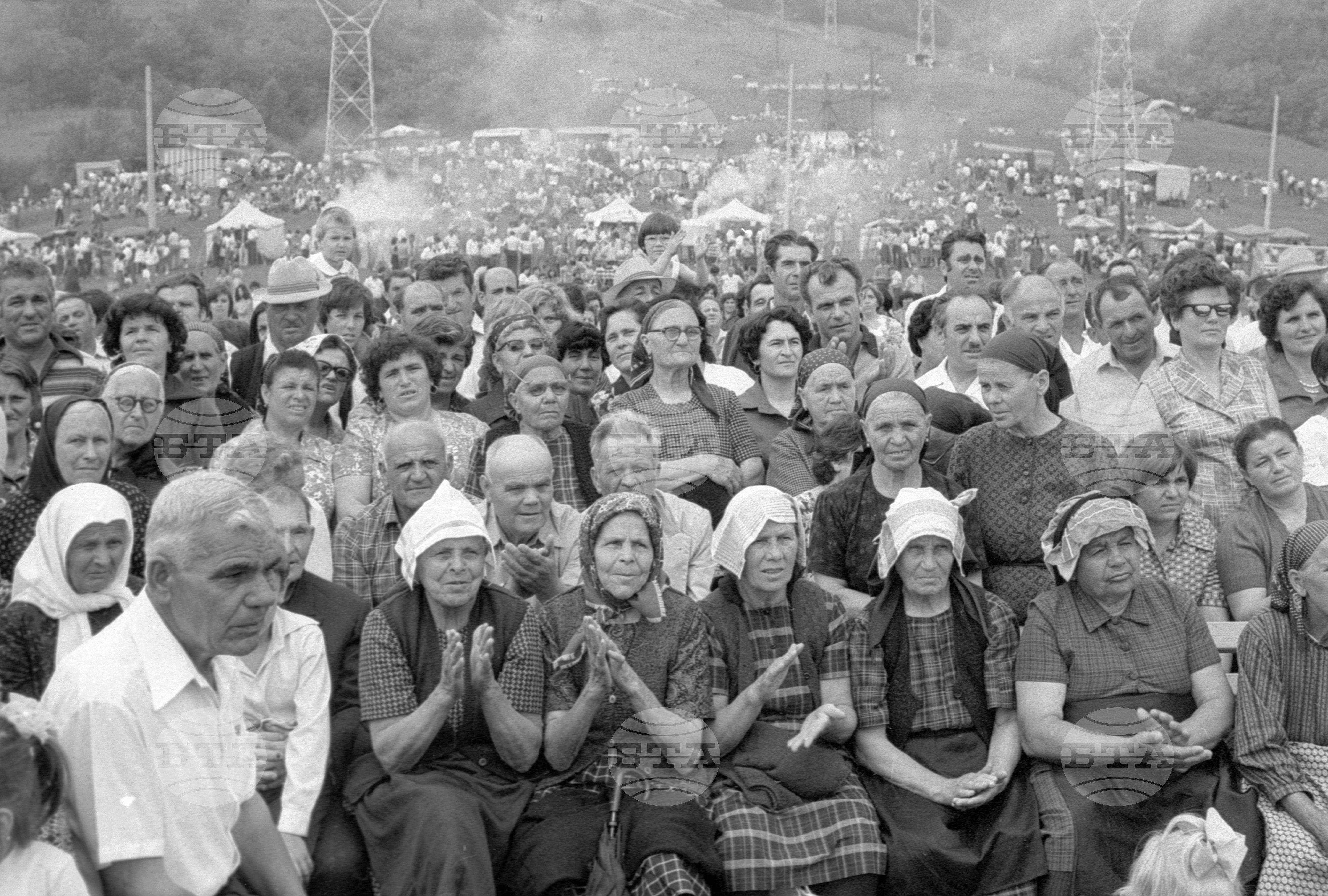 Митинг-събор на Българо-Съветската дружба в село Лозен