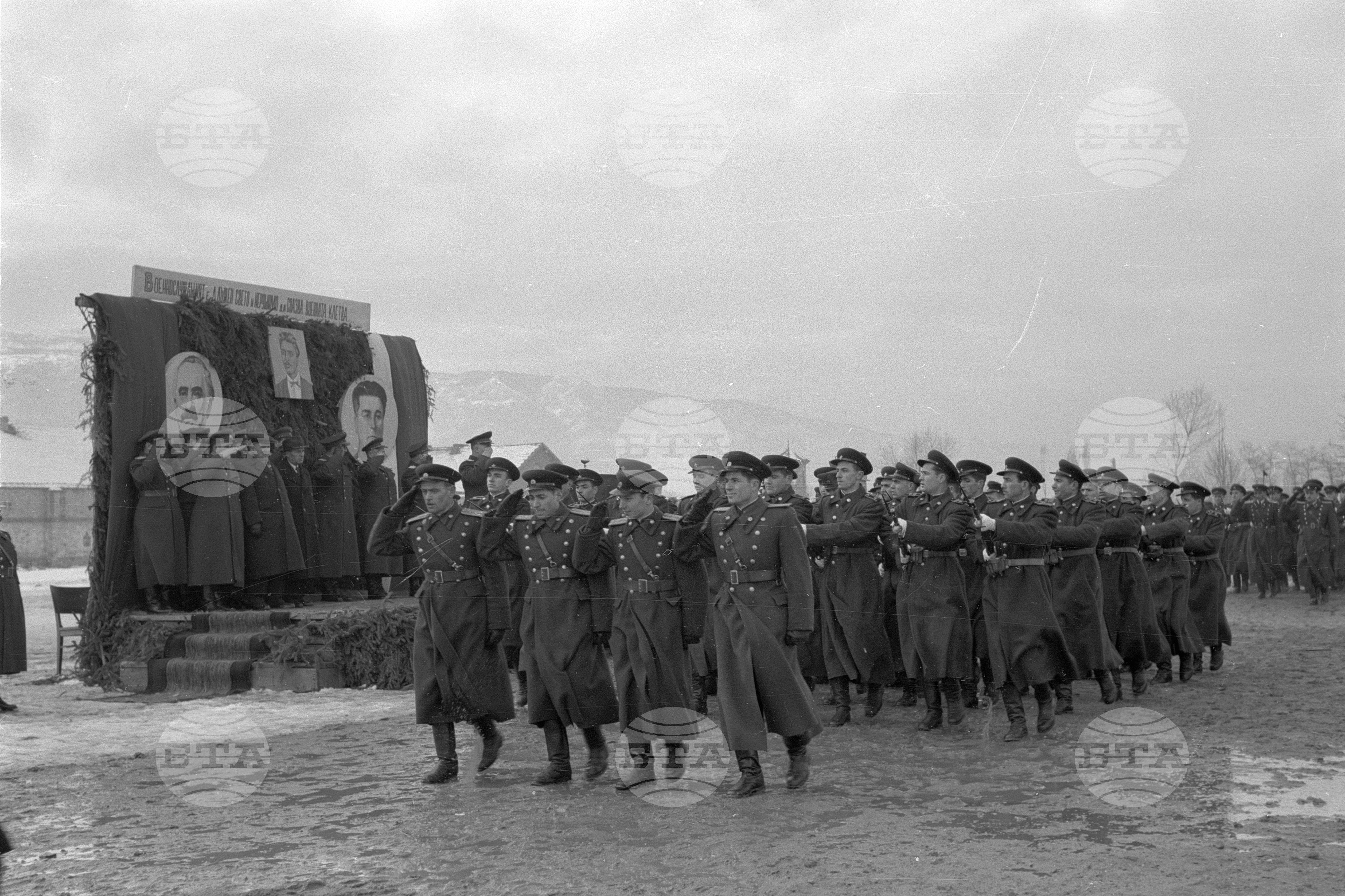 Тържество в НВУ (Национален военен университет) "Васил Левски" в София, по случай 83-годишнина от гибелта на Апостола на свободата Васил Левски