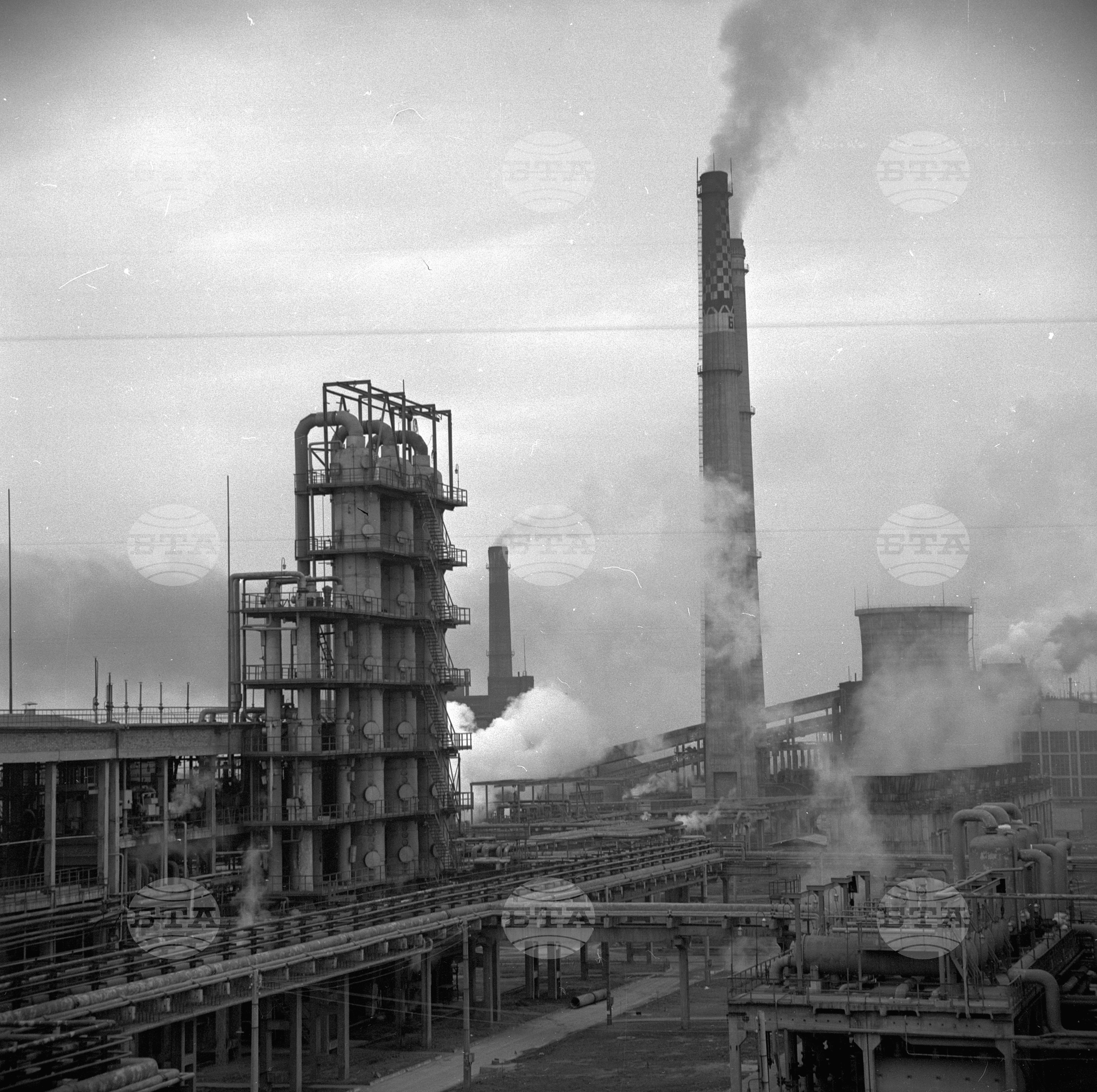 Азотноторов завод (АТЗ) Стара Загора 1970 година