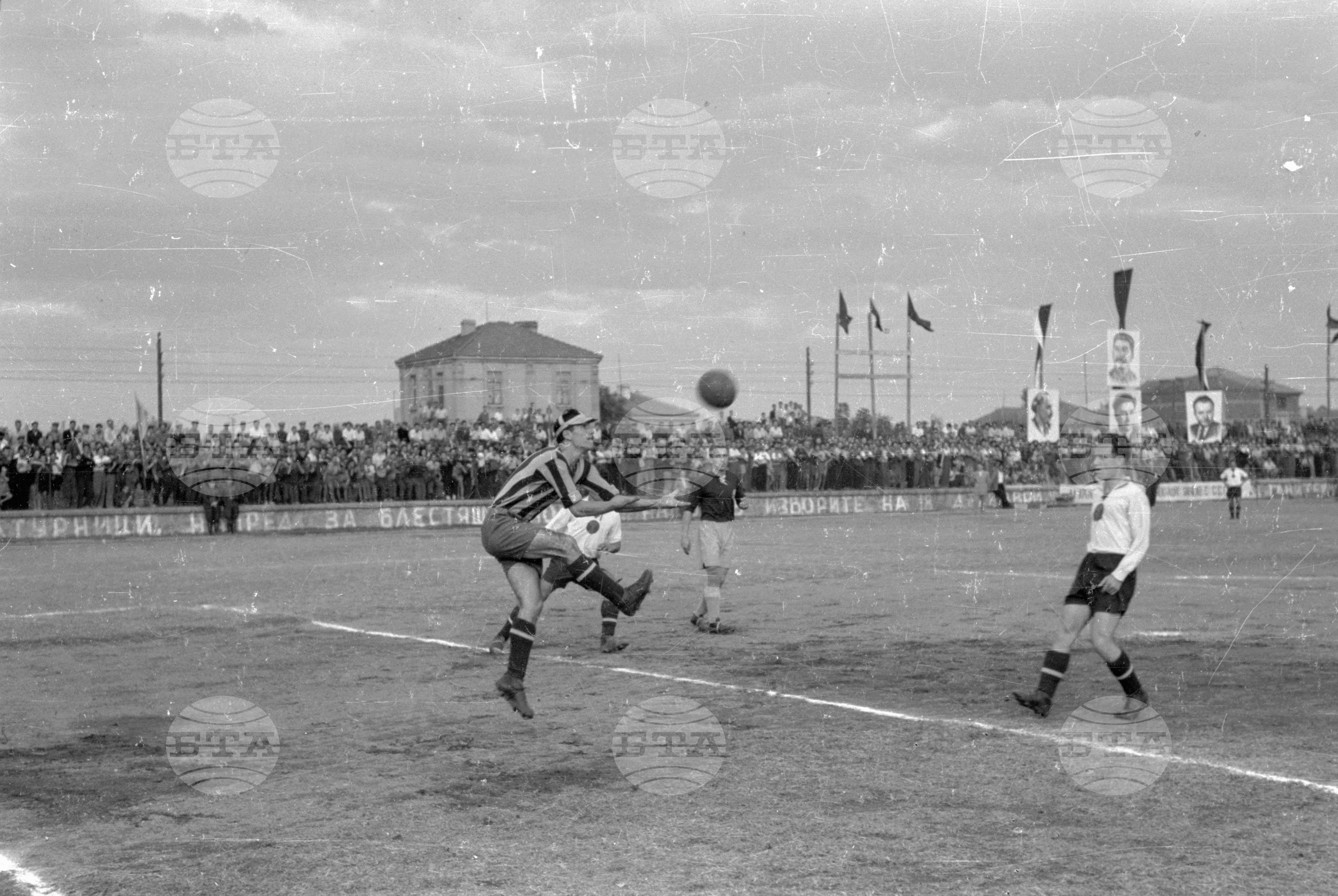 Чехословашки футболен отбор в Пловдив, 1951