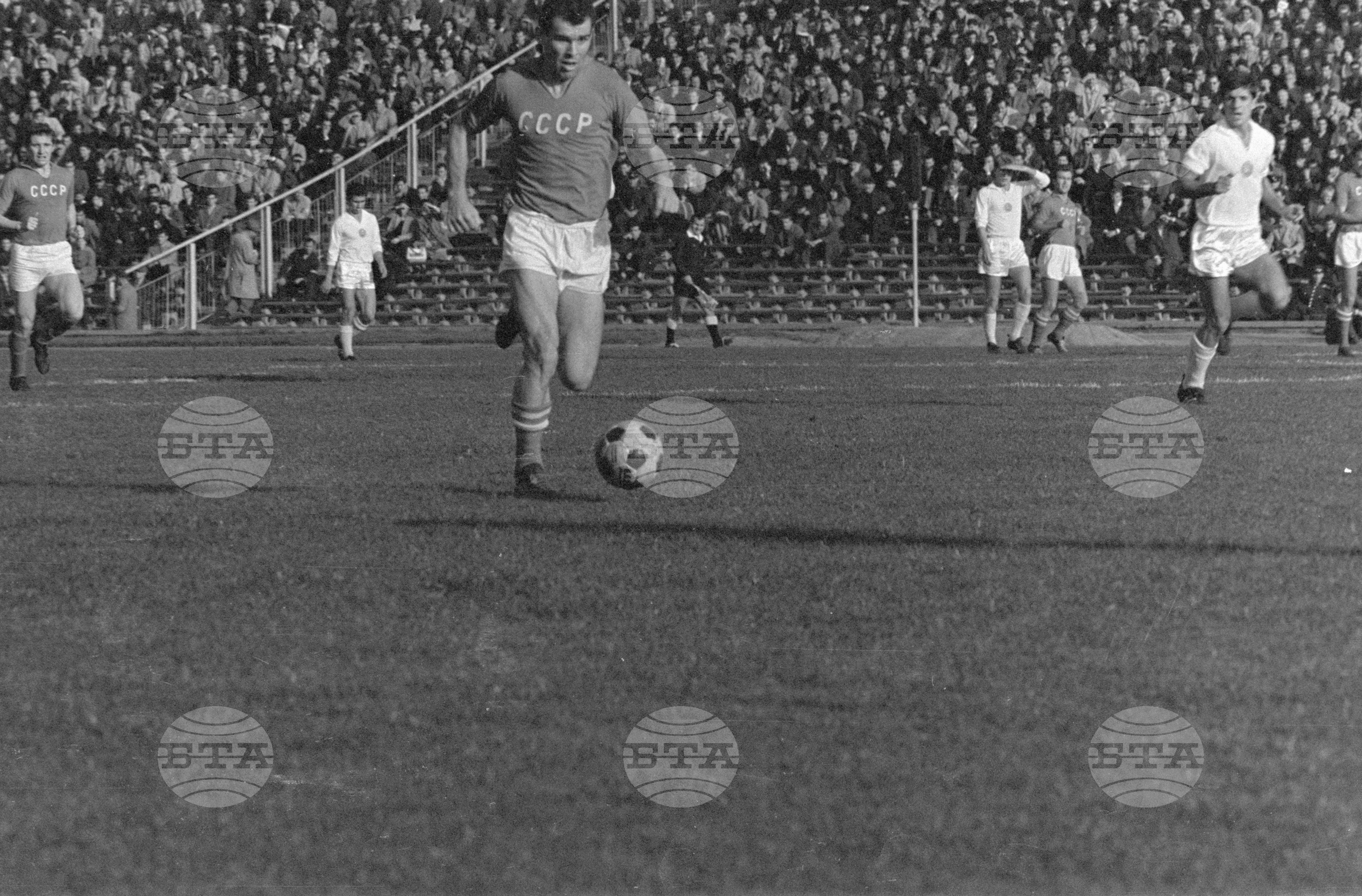 Срещата по футбол между България и Франция - 1963 година