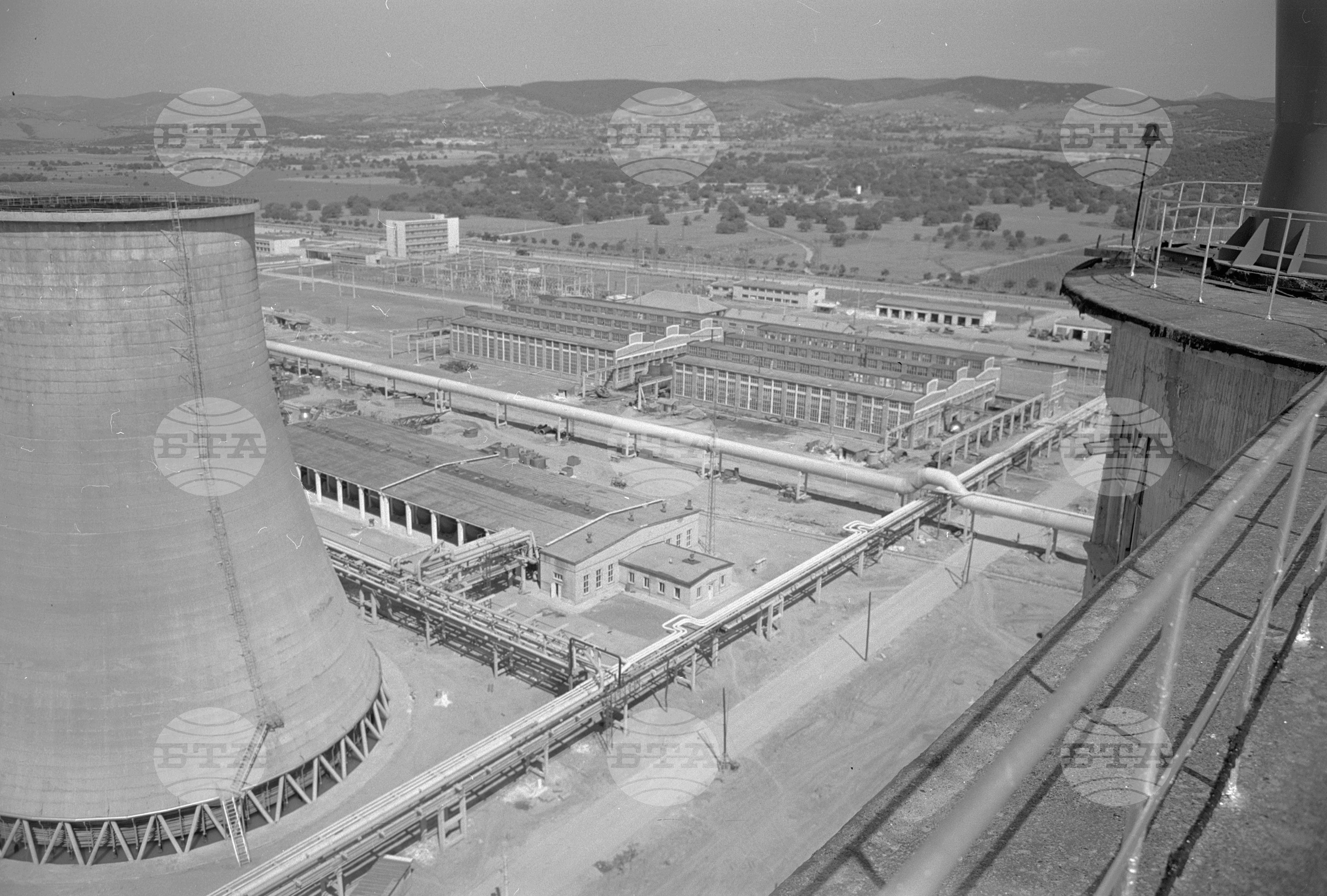 Азотно-торов завод край Стара Загора-1963