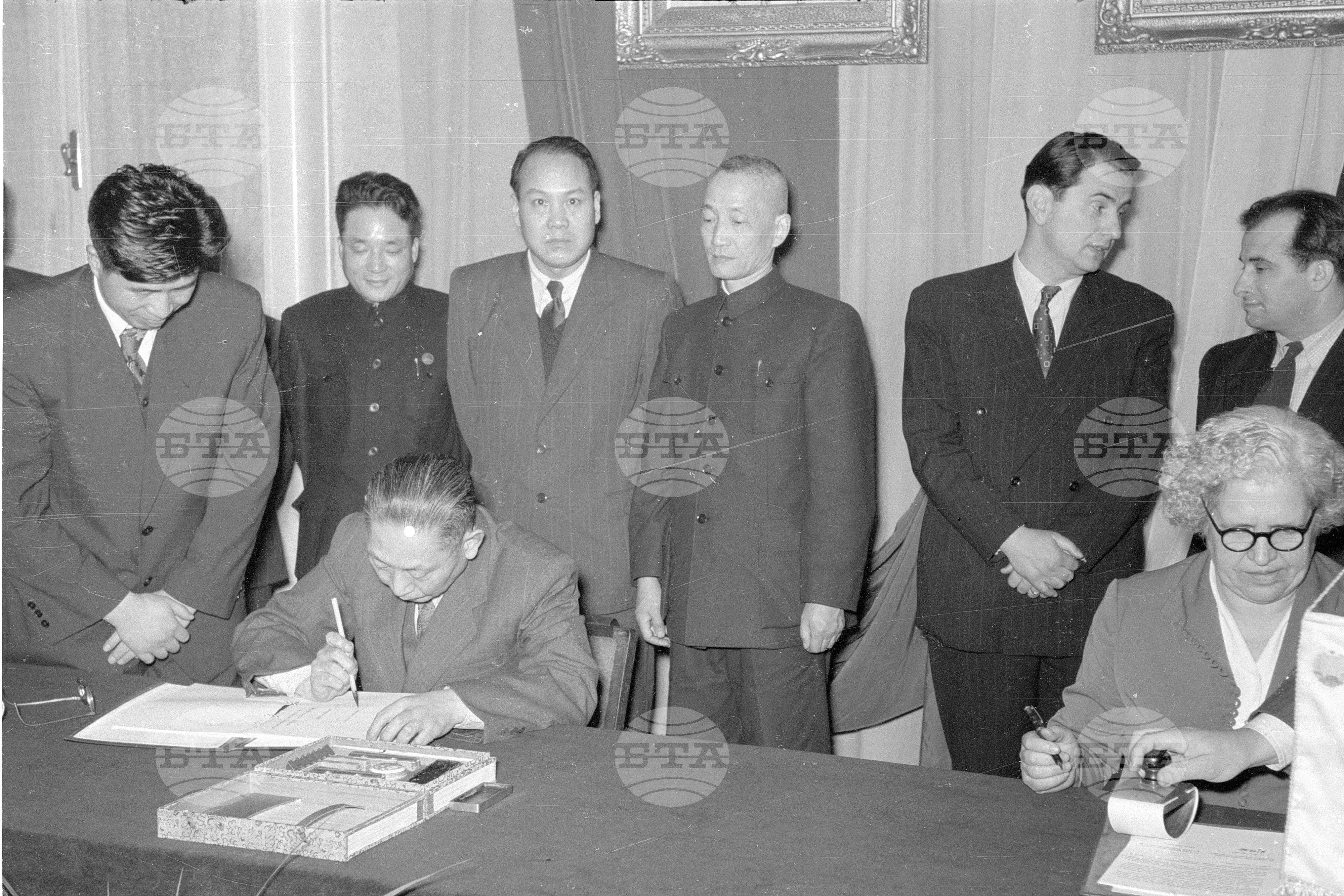 Подписване на план за културно сътрудничество между Народна Република България и Китайската Народна Република