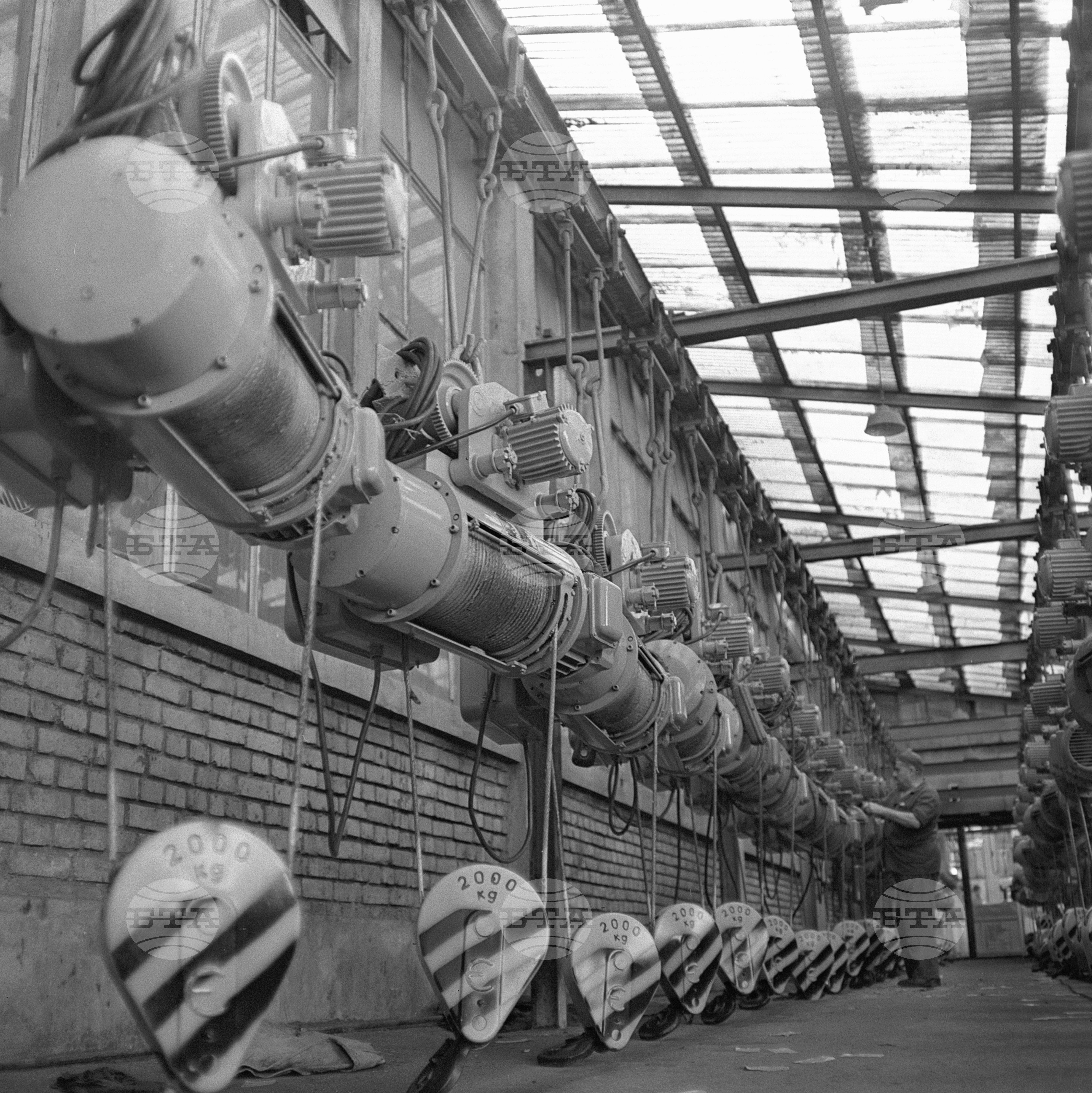 В завода за електротелфери "Подем" в град Габрово 1970 година