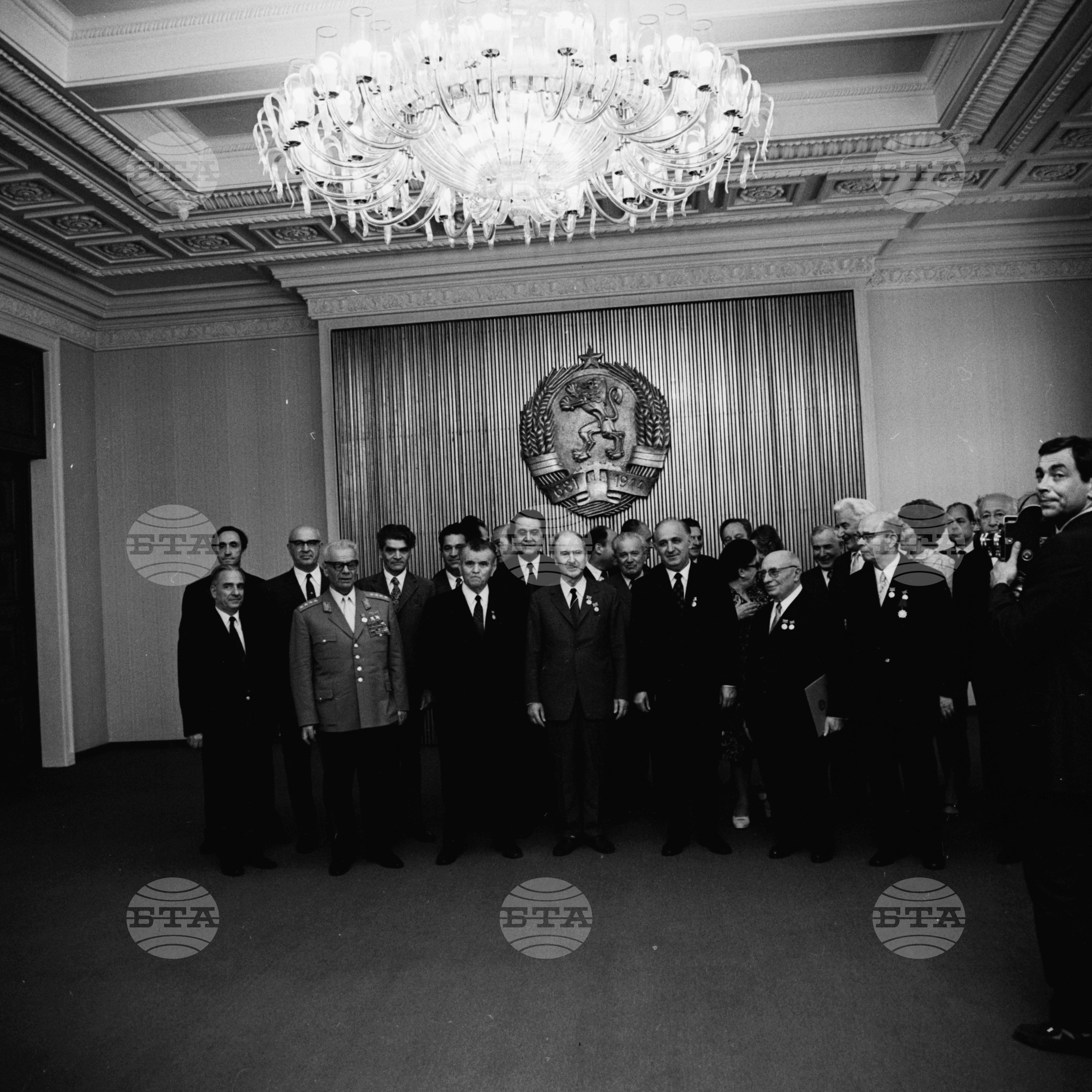 Награждаване на лауреати с  Димитровската награда - 1972 година