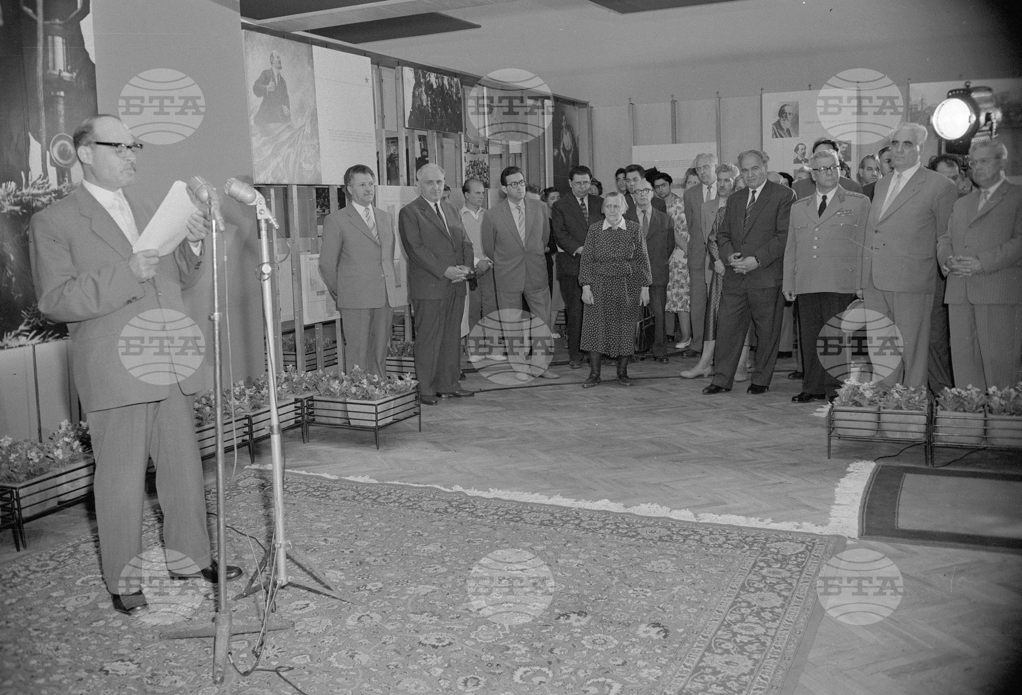 Откриване на изложбата, посветена на 80-годишнината от рождението на Георги Димитров