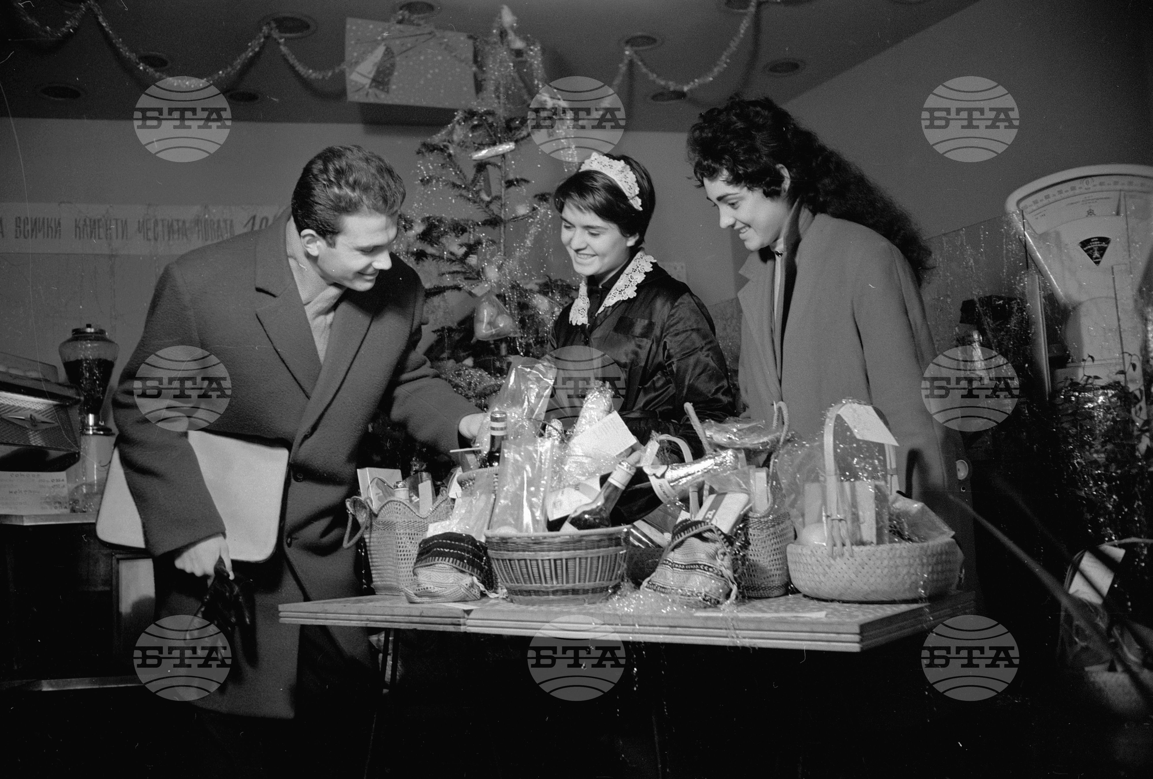 София в навечерието на Новата Година - 1962 година