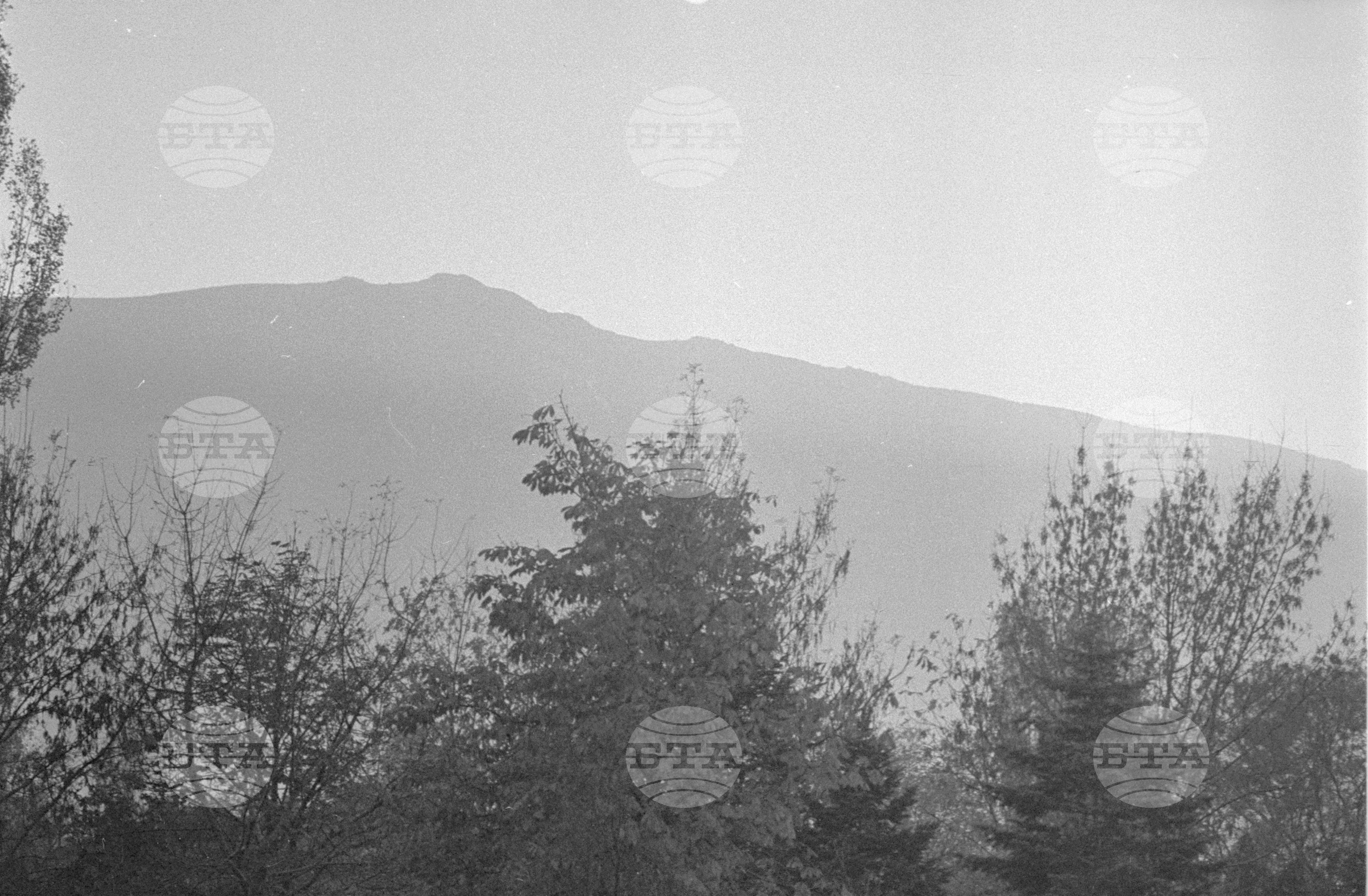 Планинска гледка 1970 година