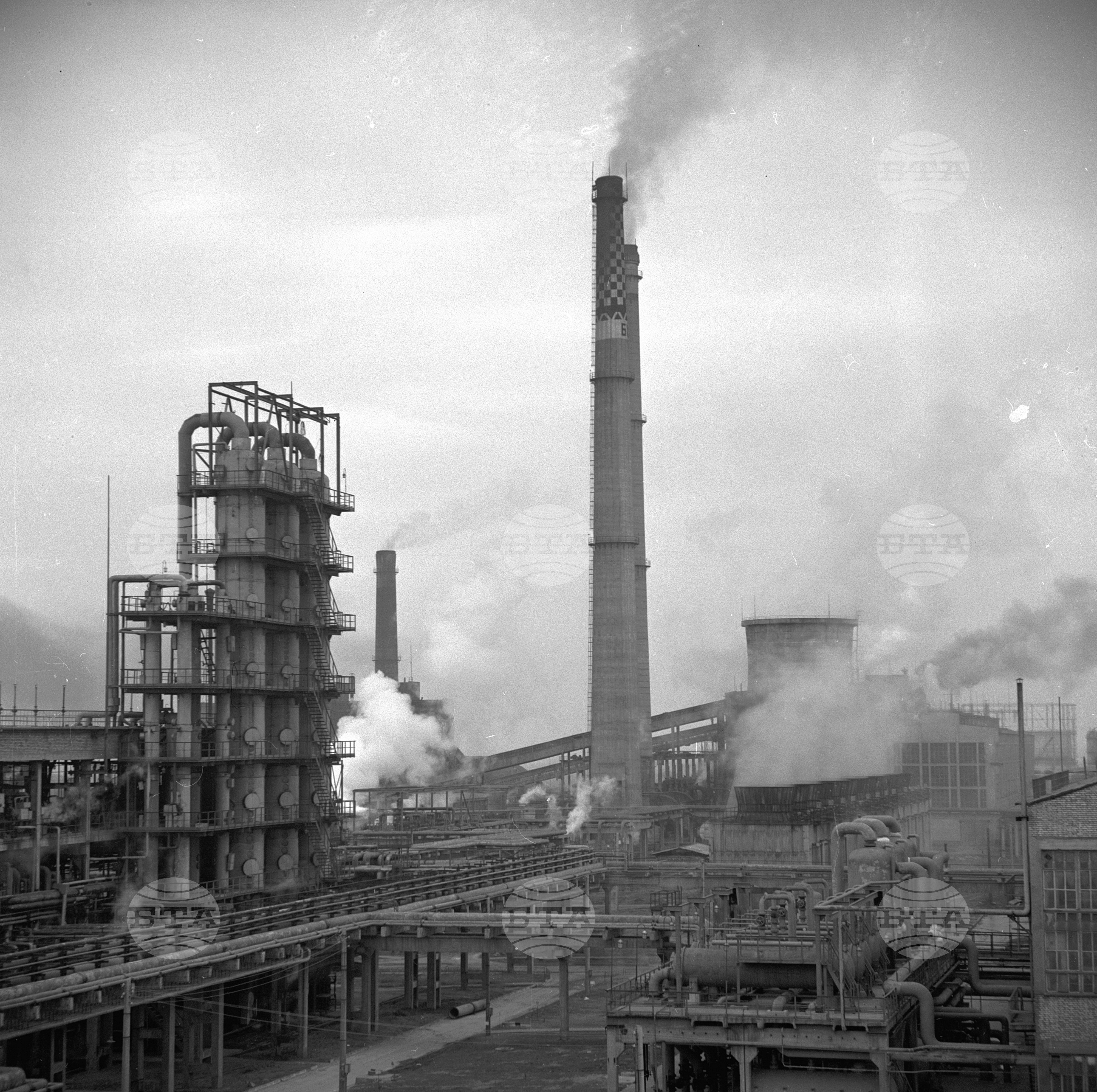 Азотноторов завод (АТЗ) Стара Загора 1970 година