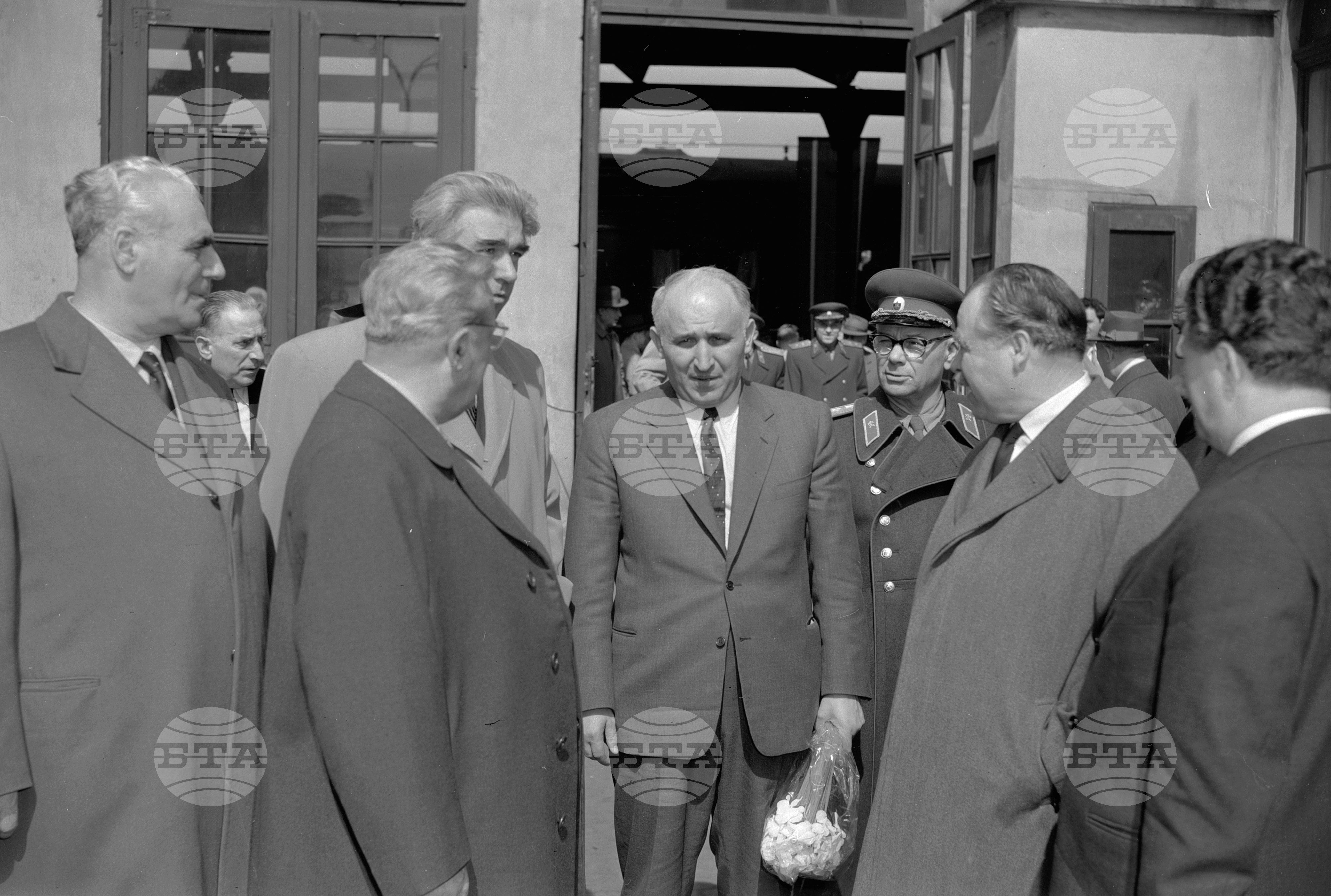 Посрещане на правителствената делегация от Москва