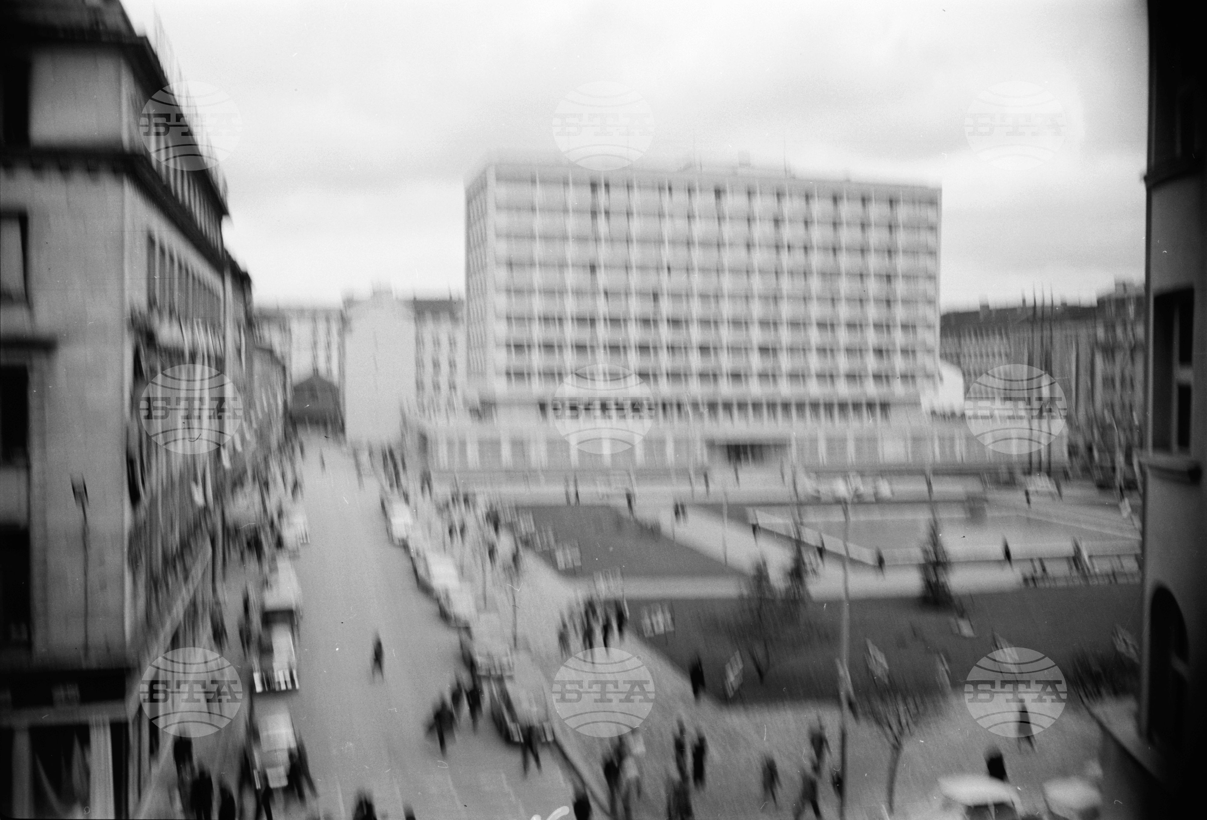 Новият хотел "Рила" в столицата 1962 година