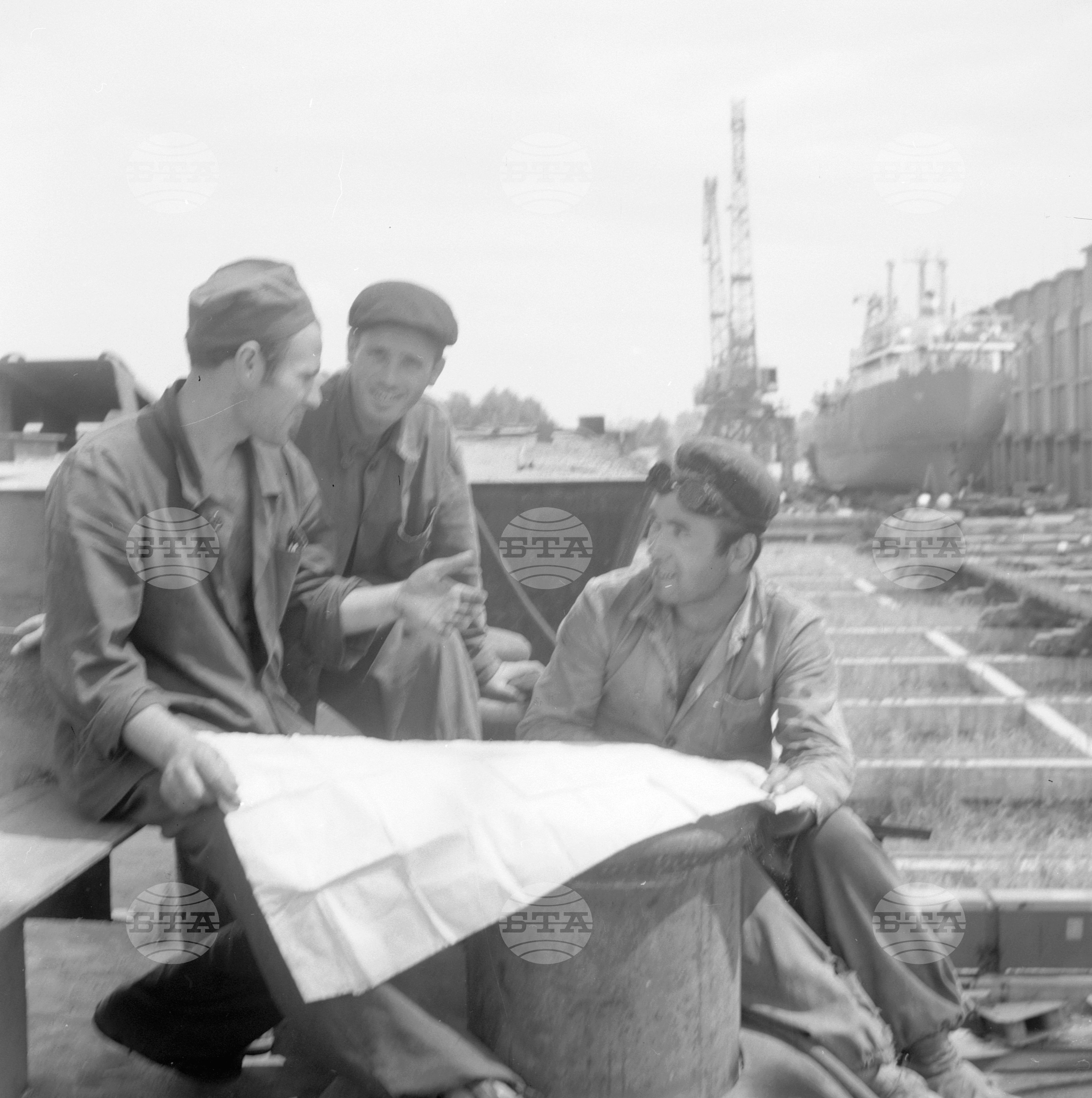 Корабостроителен завод - Русе - 1963