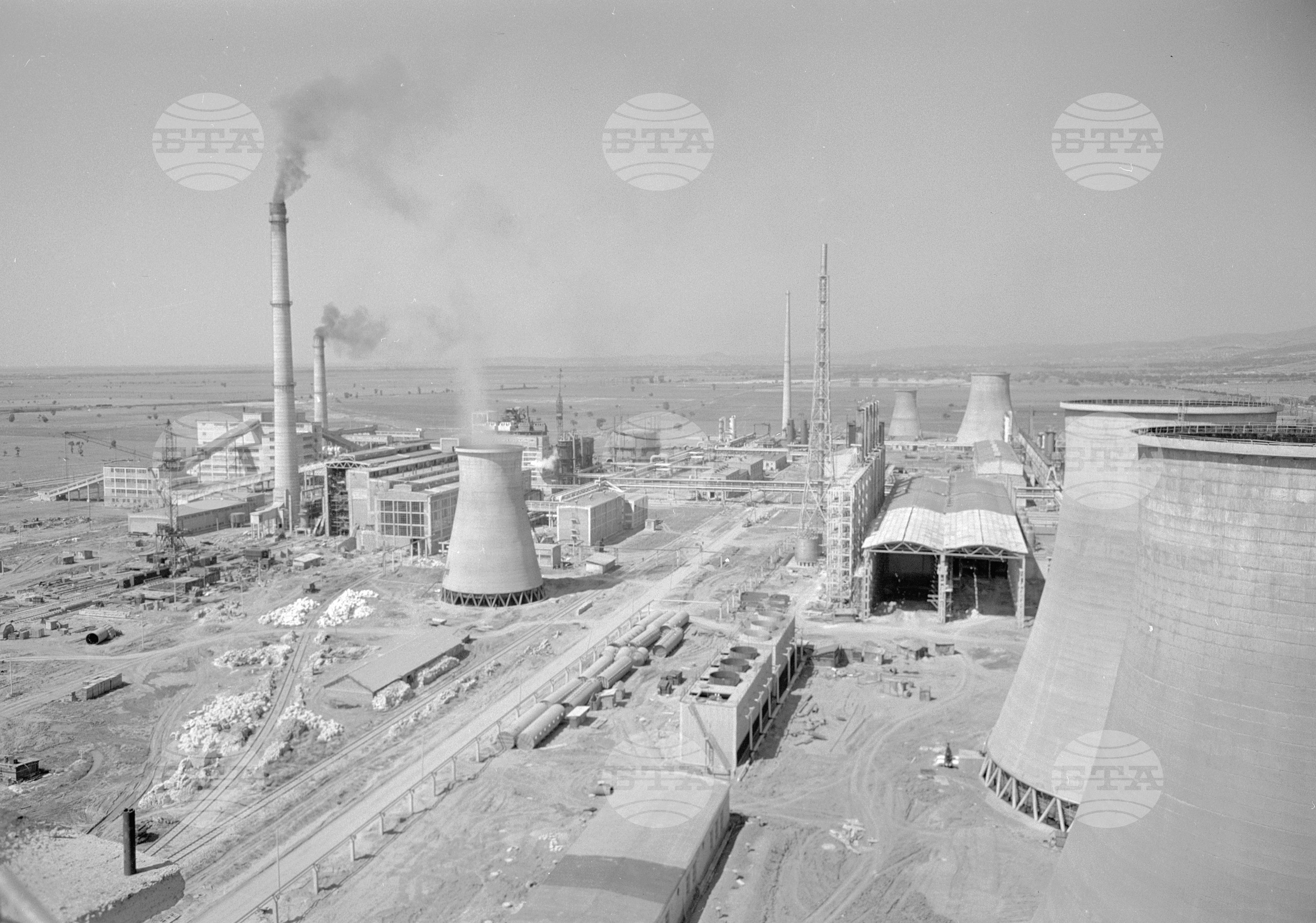 Азотно-торов завод край Стара Загора-1963
