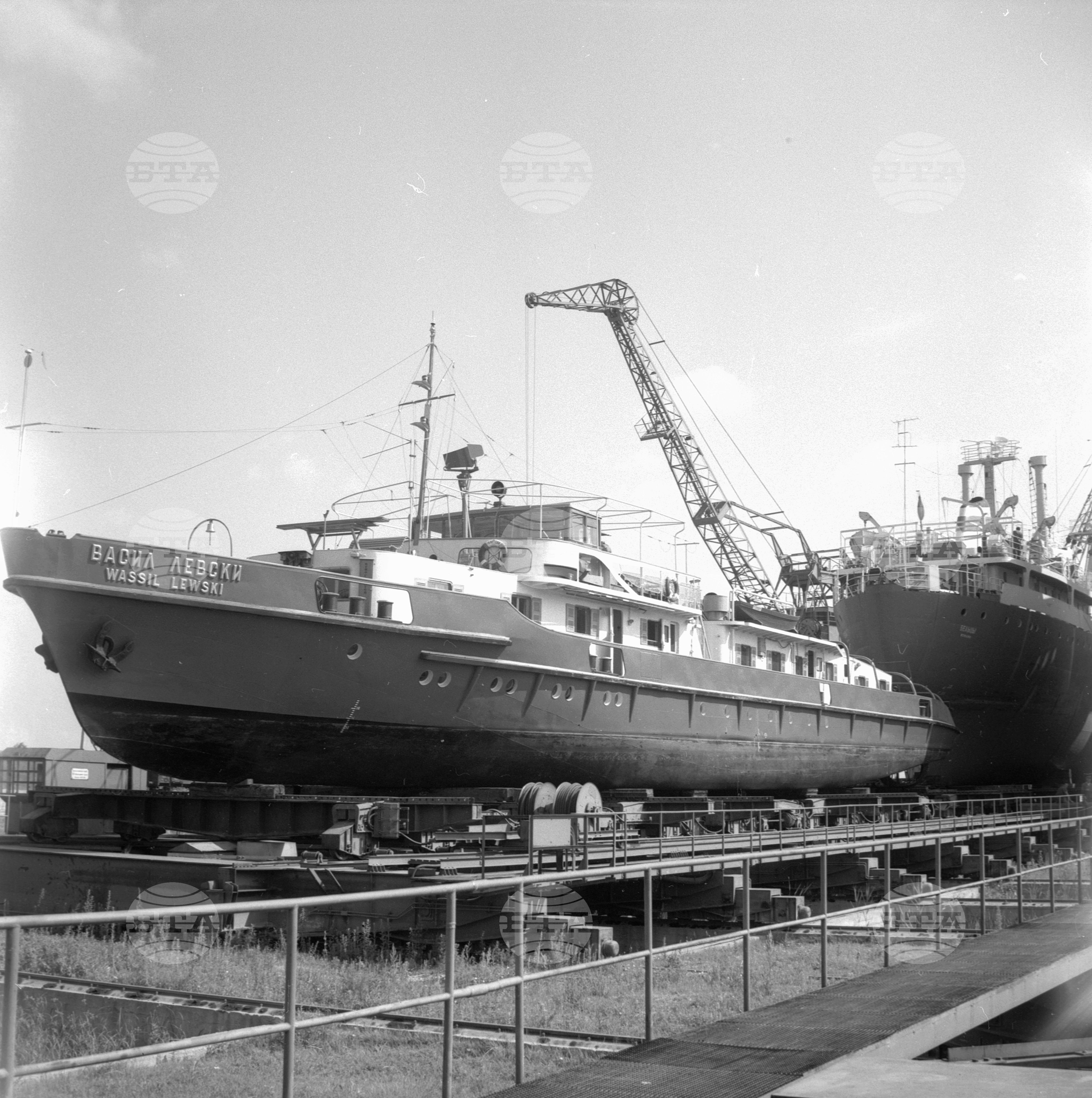Корабостроителен завод - Русе - 1963