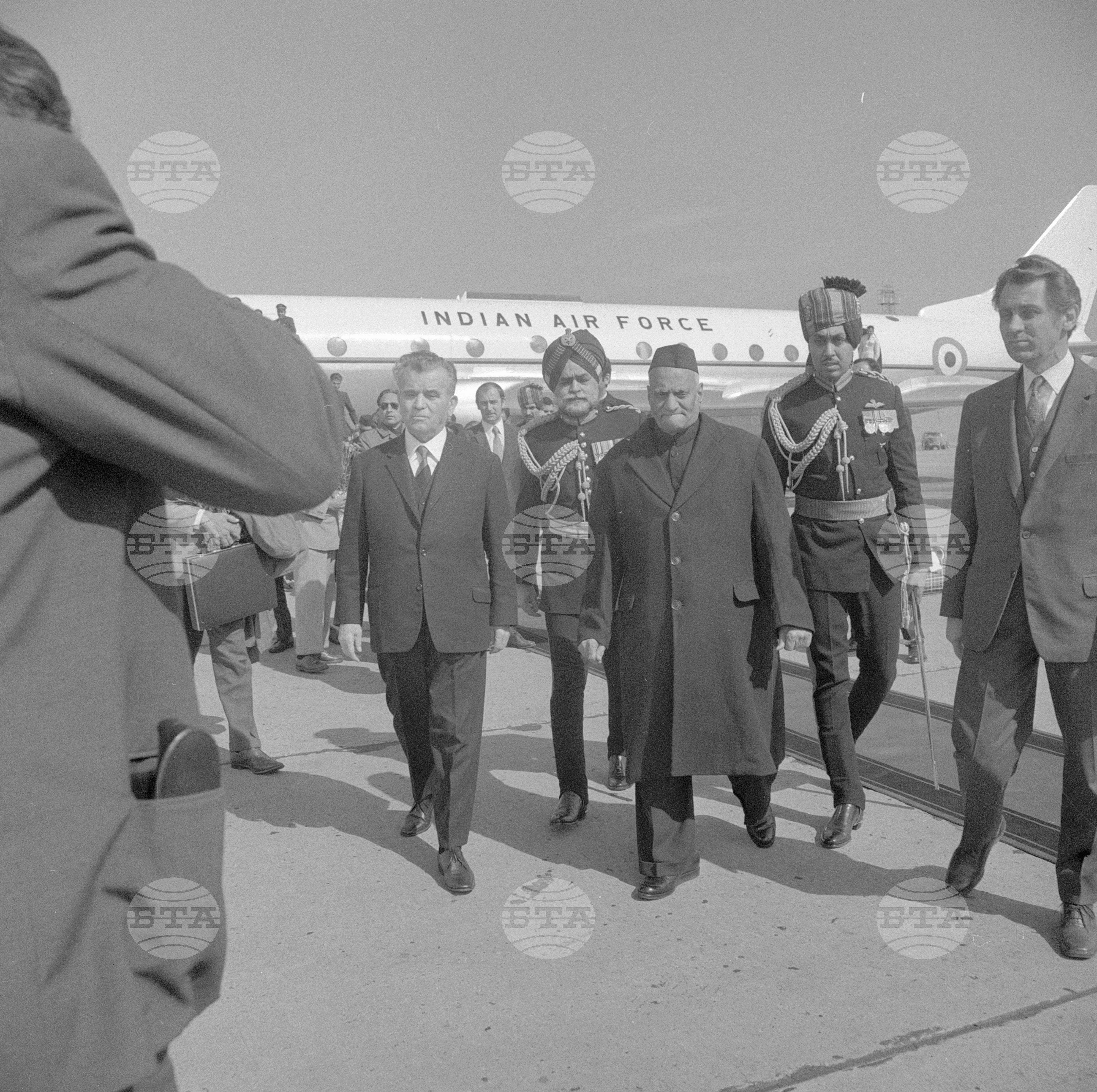Индийският президент Варахагири Венката Гири на посещение в България - част 1