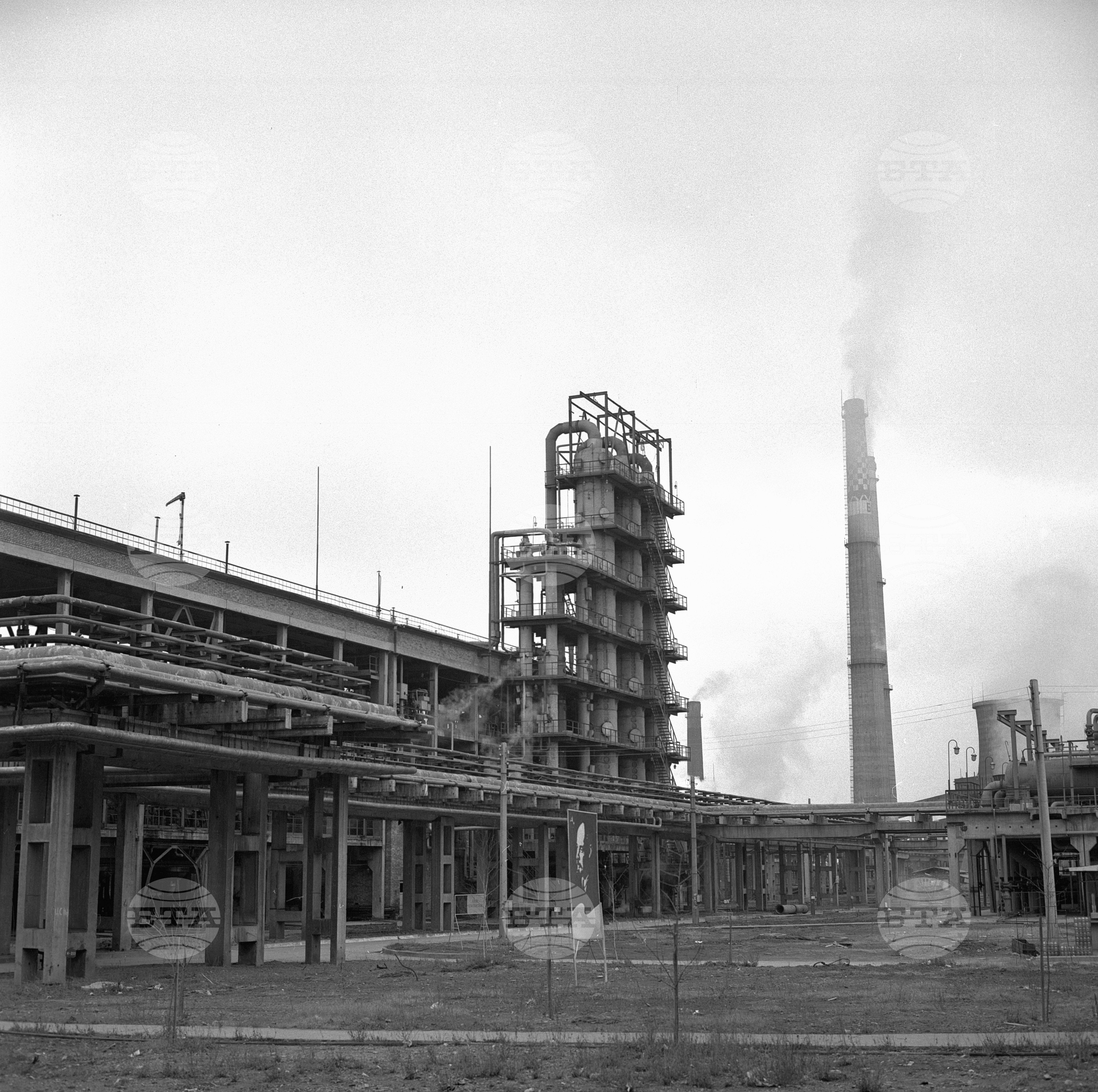 Азотноторов завод (АТЗ) Стара Загора 1970 година