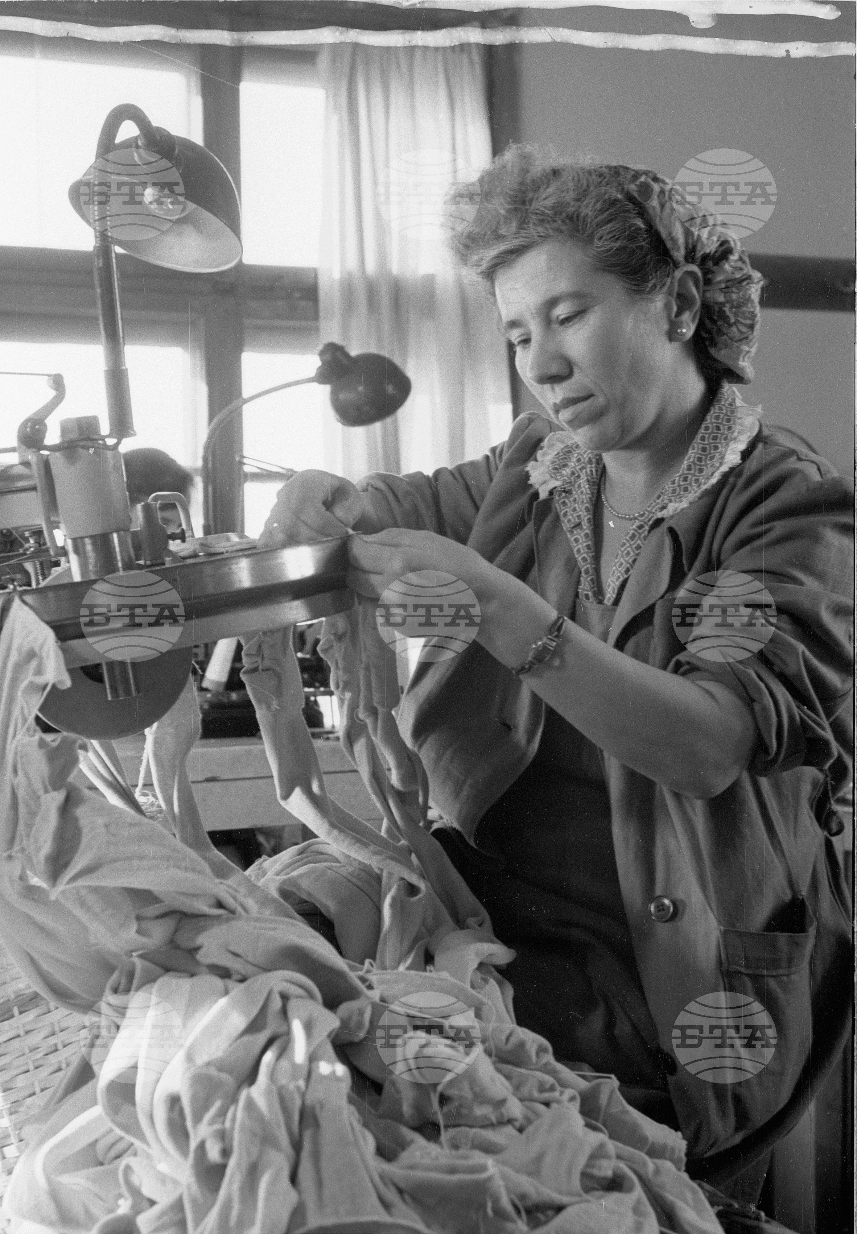 Чорапна фабрика "Йорданка Чанкова" в София - 1956 година