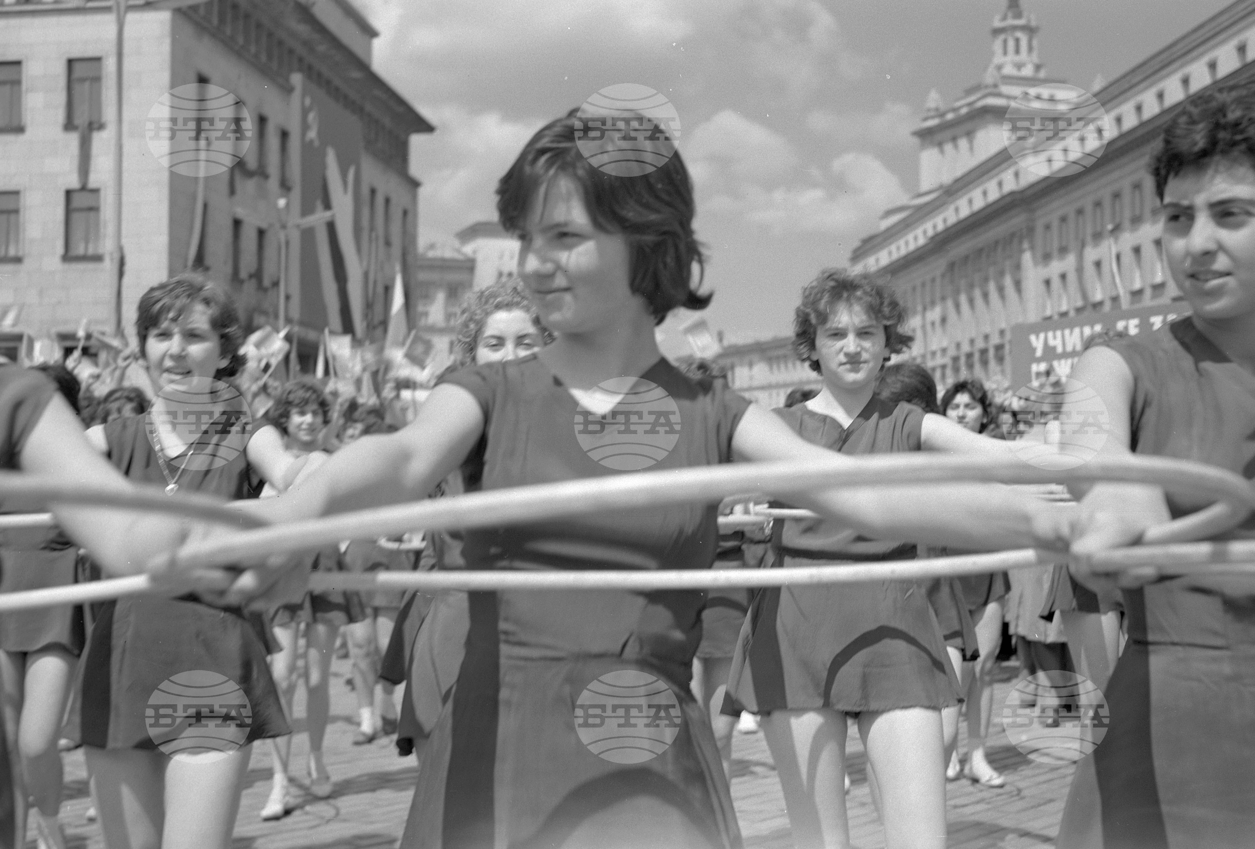 Тържествено честване на Първи май в София 1962г. част 2