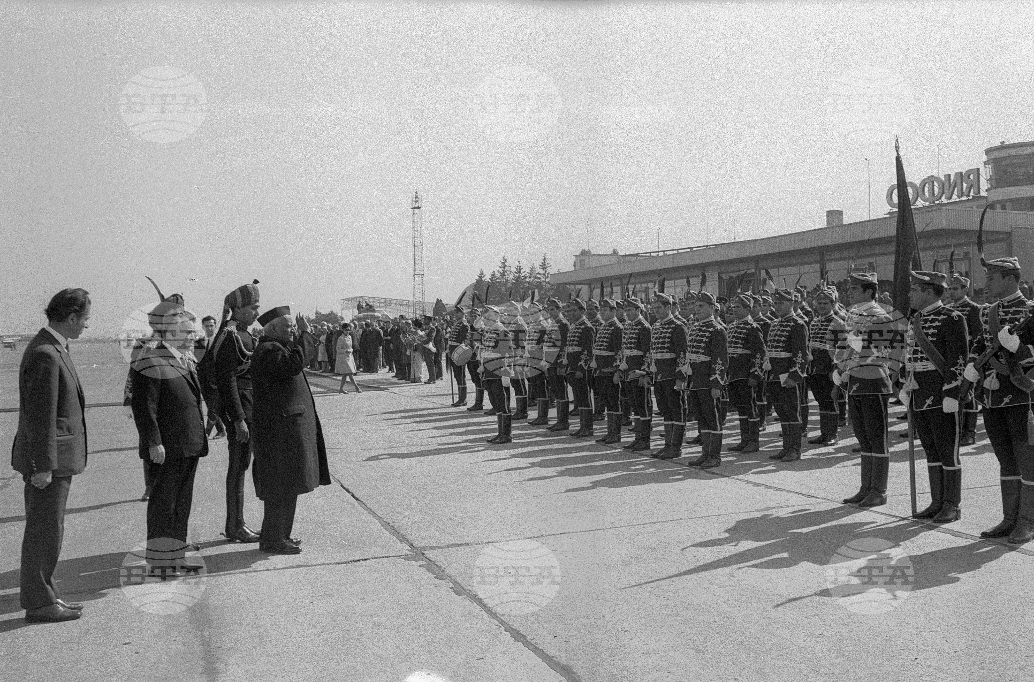 Индийският президент Варахагири Венката Гири на посещение в България - част 1
