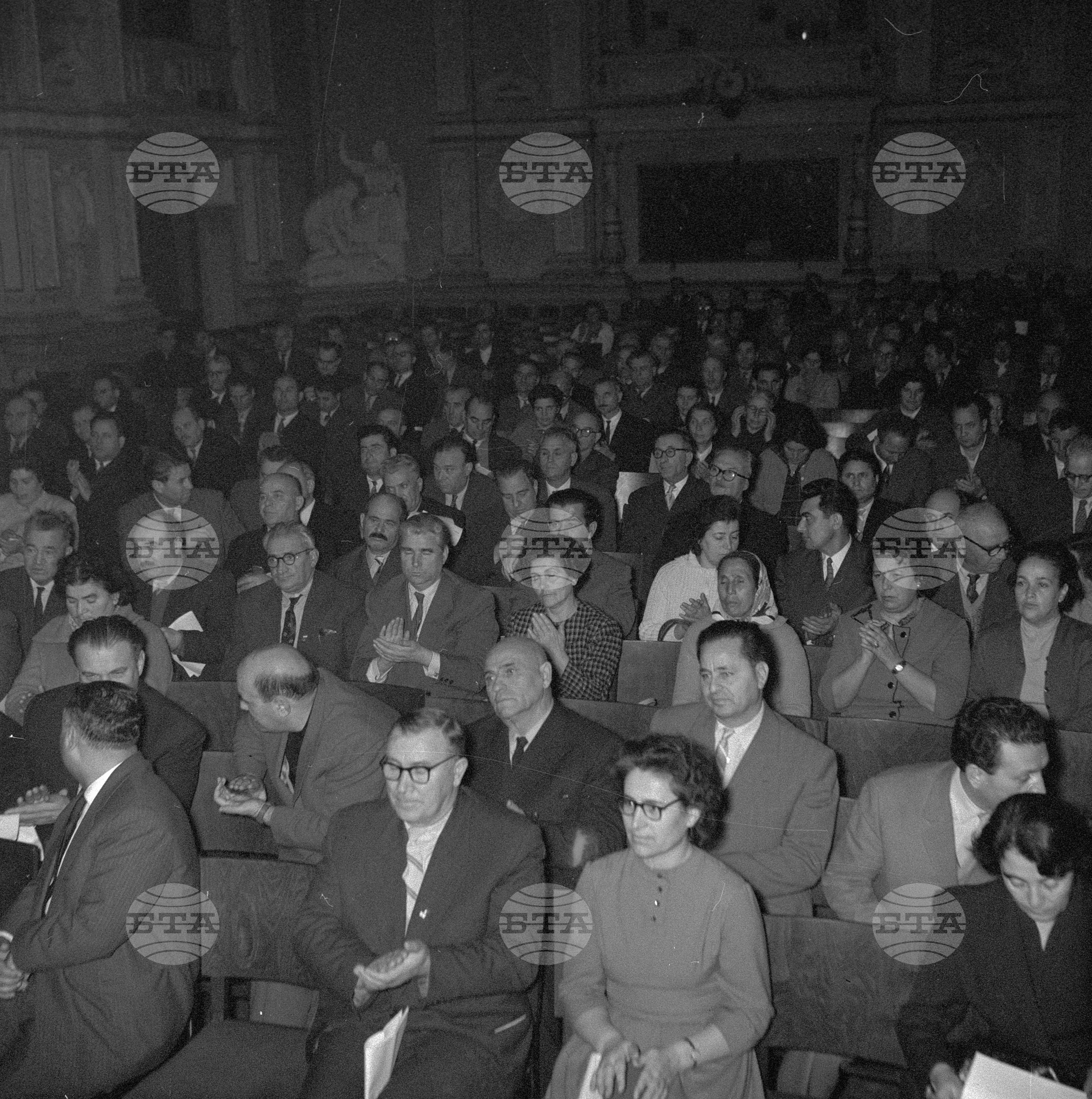 Заседание на Националния съвет на Отечествения фронт в София 1962 година