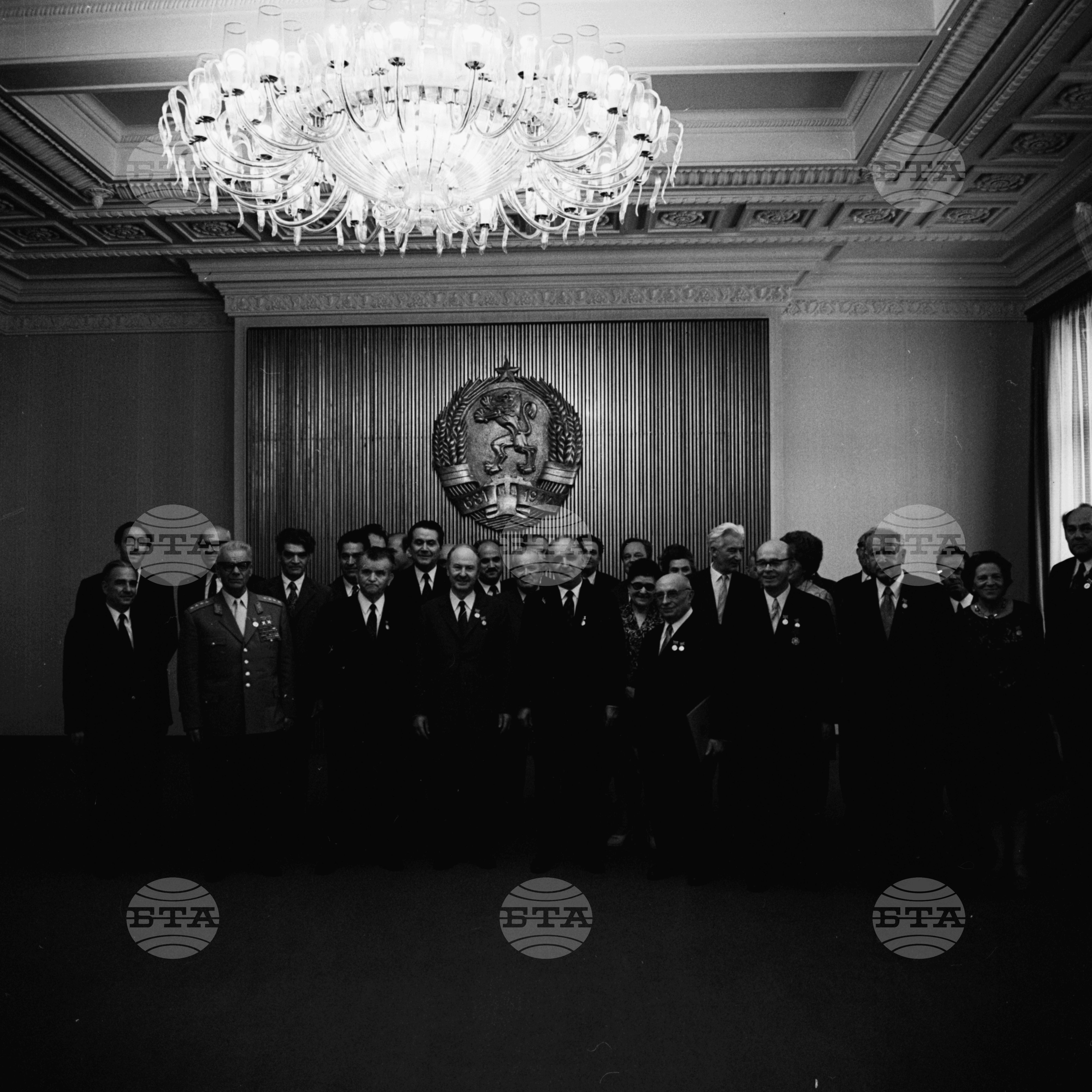 Награждаване на лауреати с  Димитровската награда - 1972 година